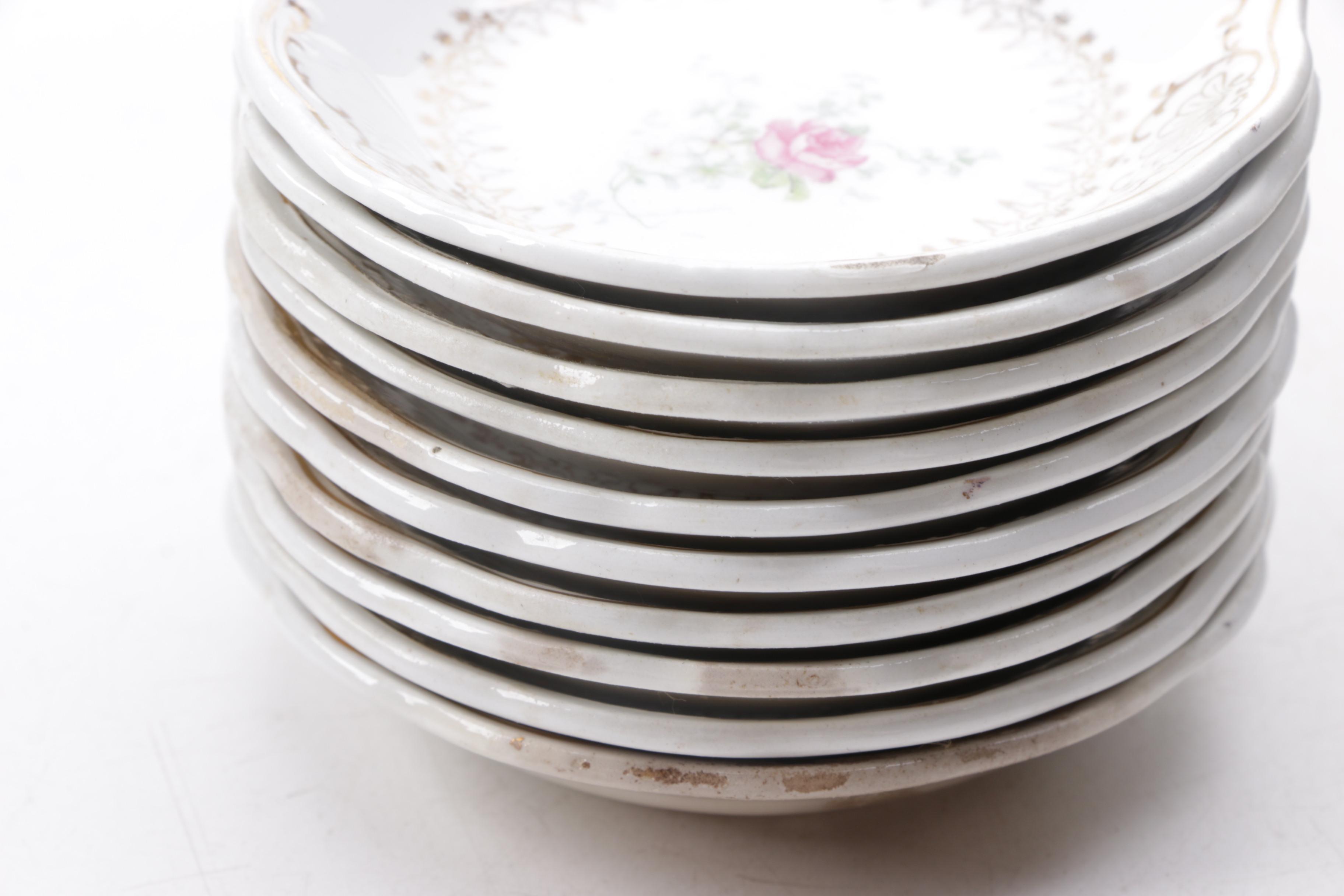West End Pottery Company China Set