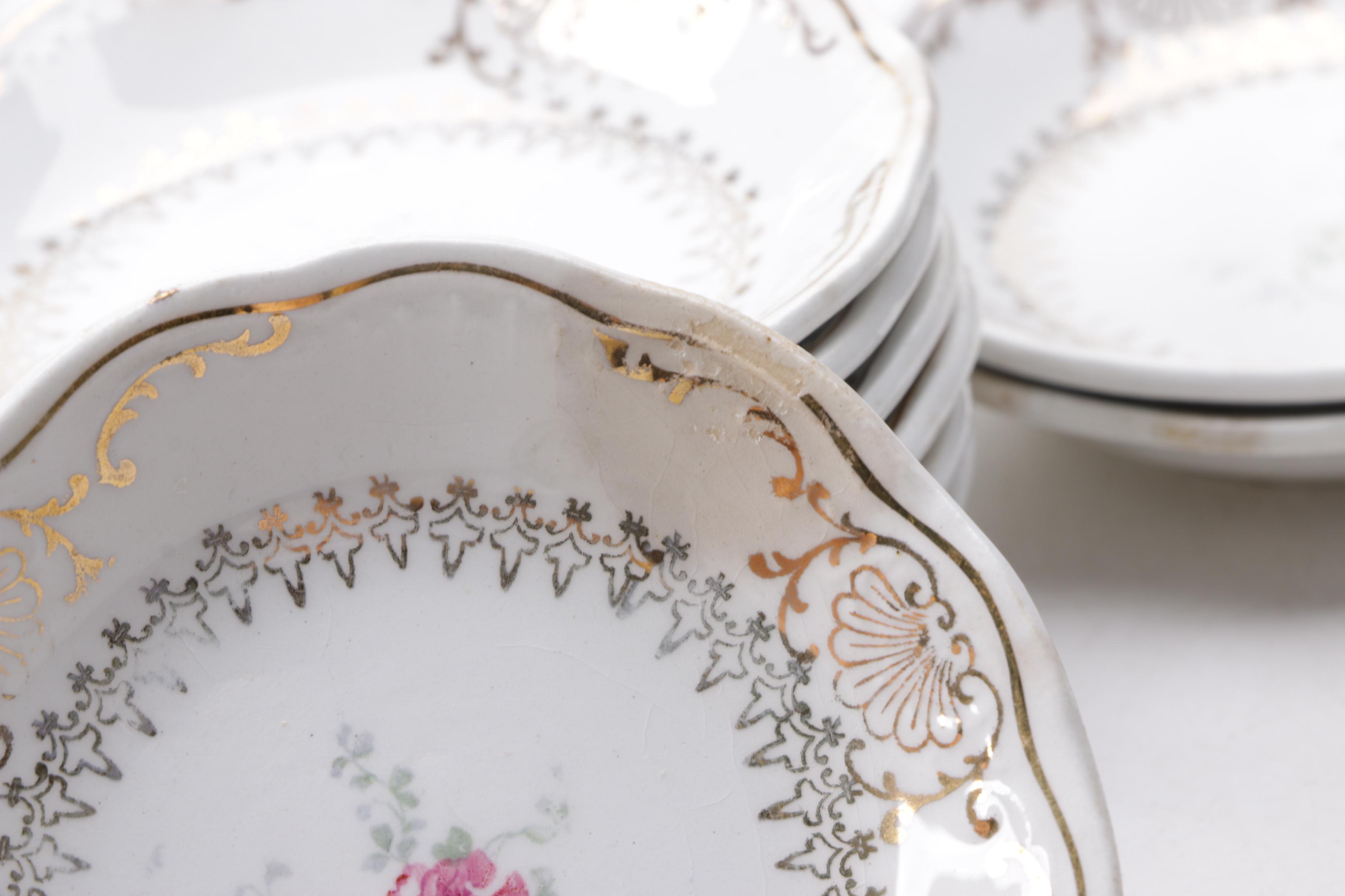 West End Pottery Company China Set