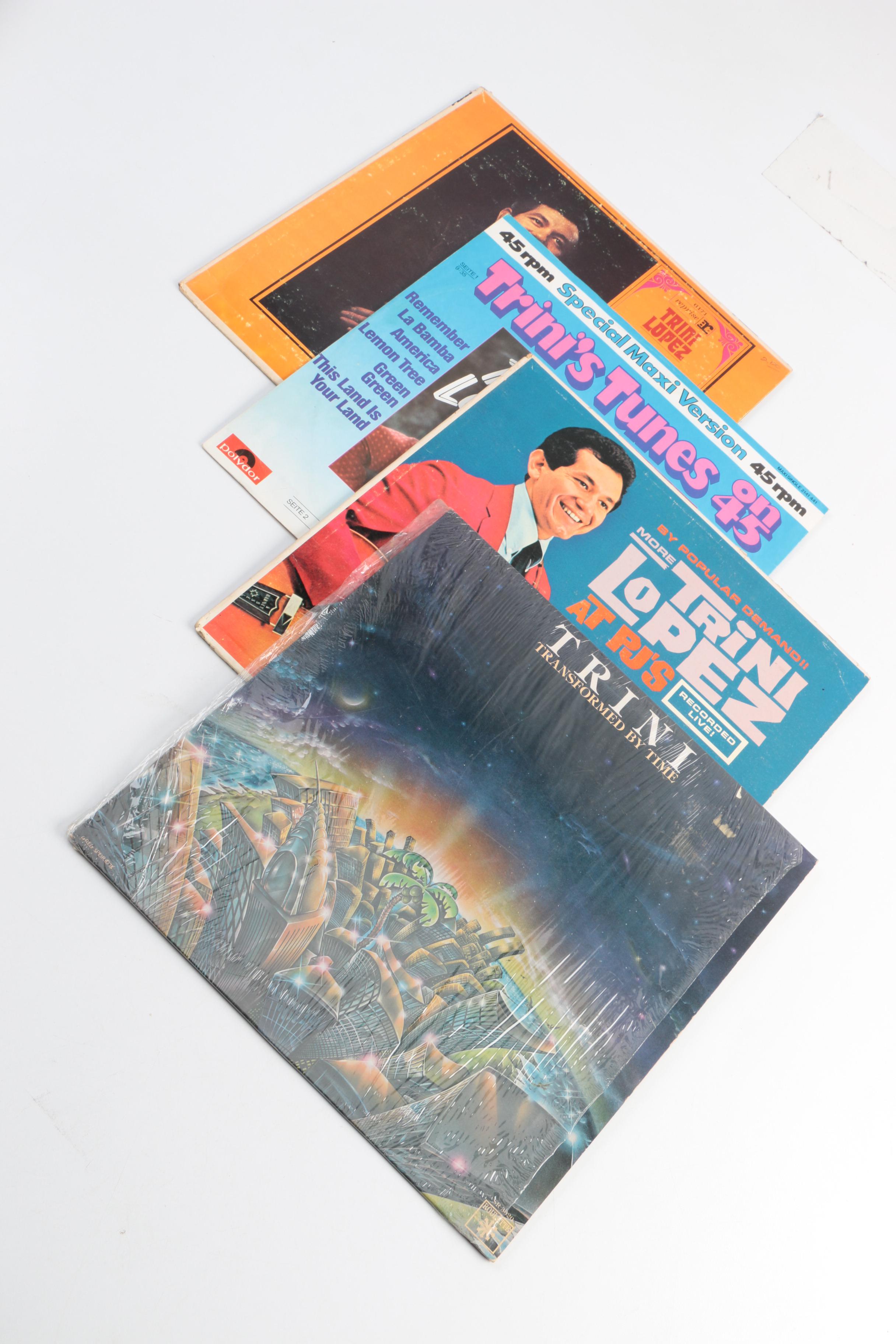 Folk and Spanish Language LP Record Collection