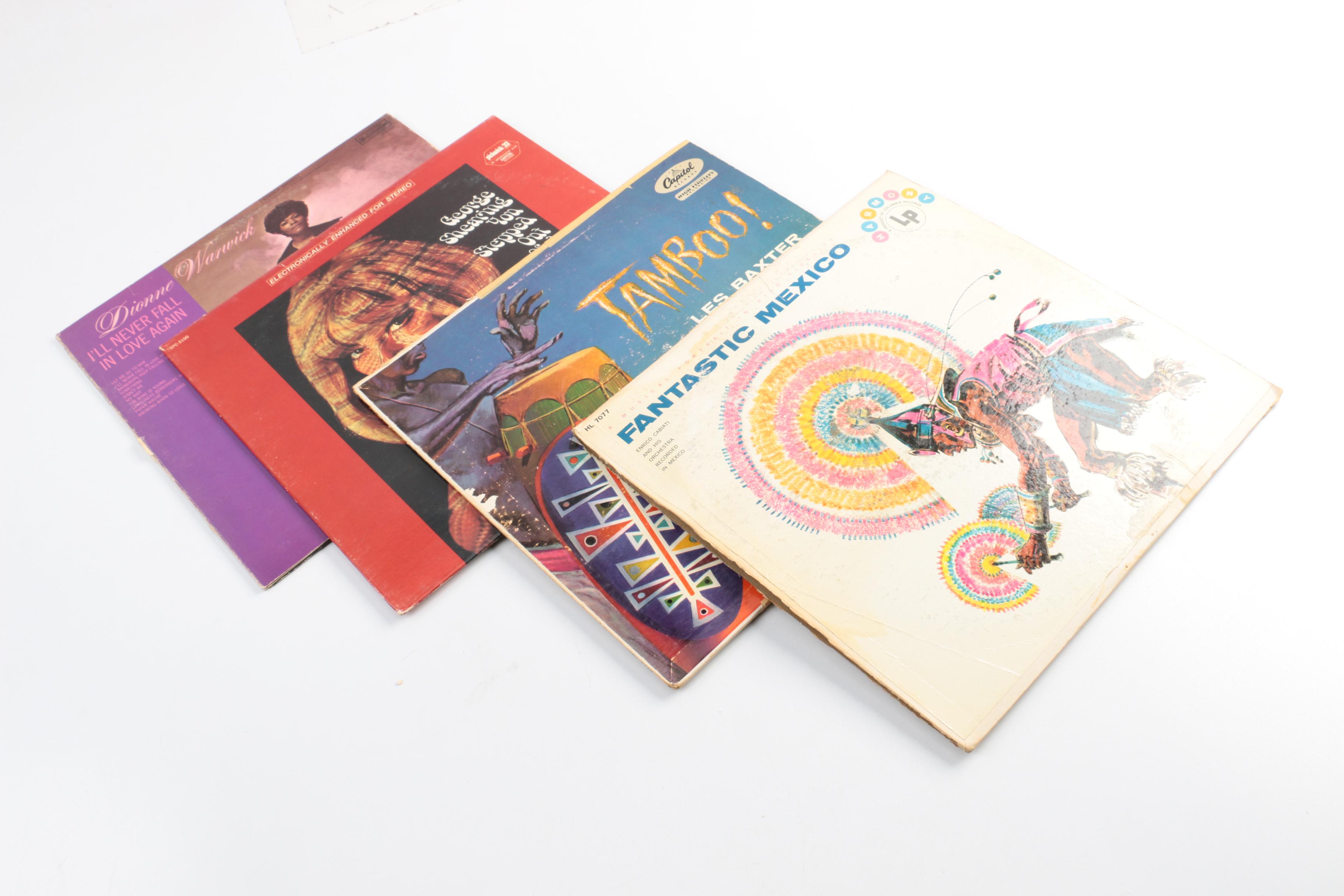 Folk and Spanish Language LP Record Collection