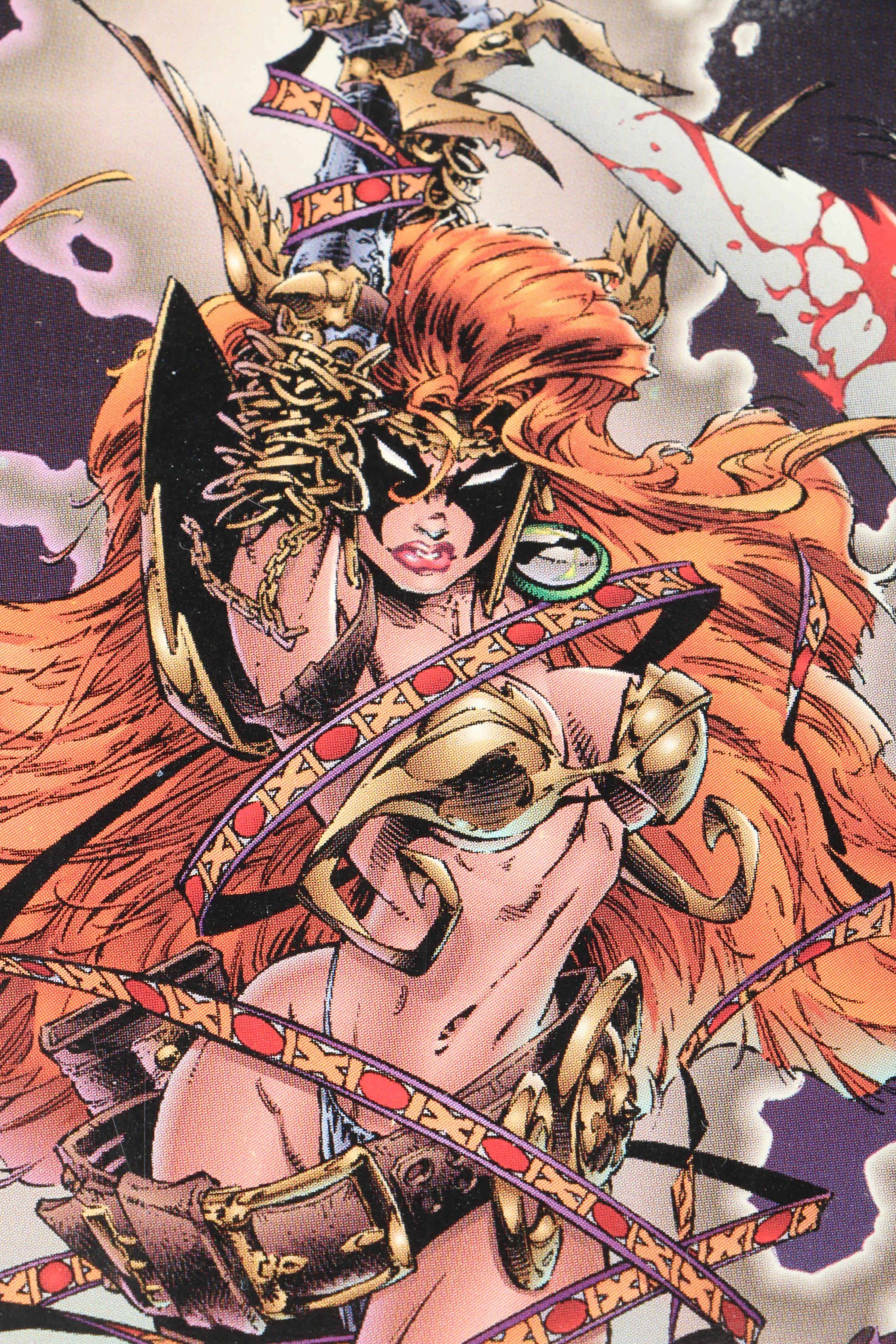 Assorted Modern-Age Comic Books featuring "Death Dealer" and "Bettie Page"