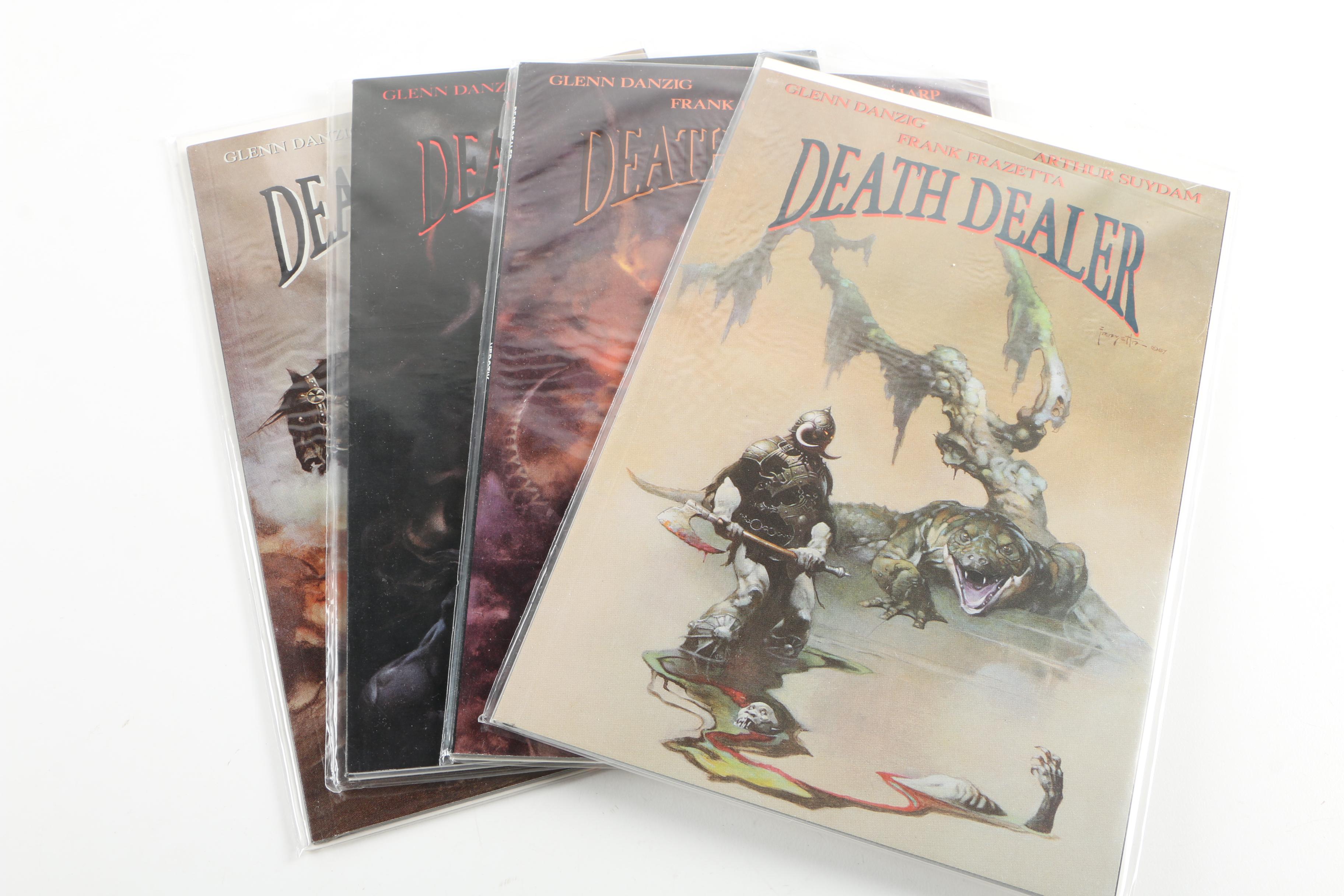 Assorted Modern-Age Comic Books featuring "Death Dealer" and "Bettie Page"