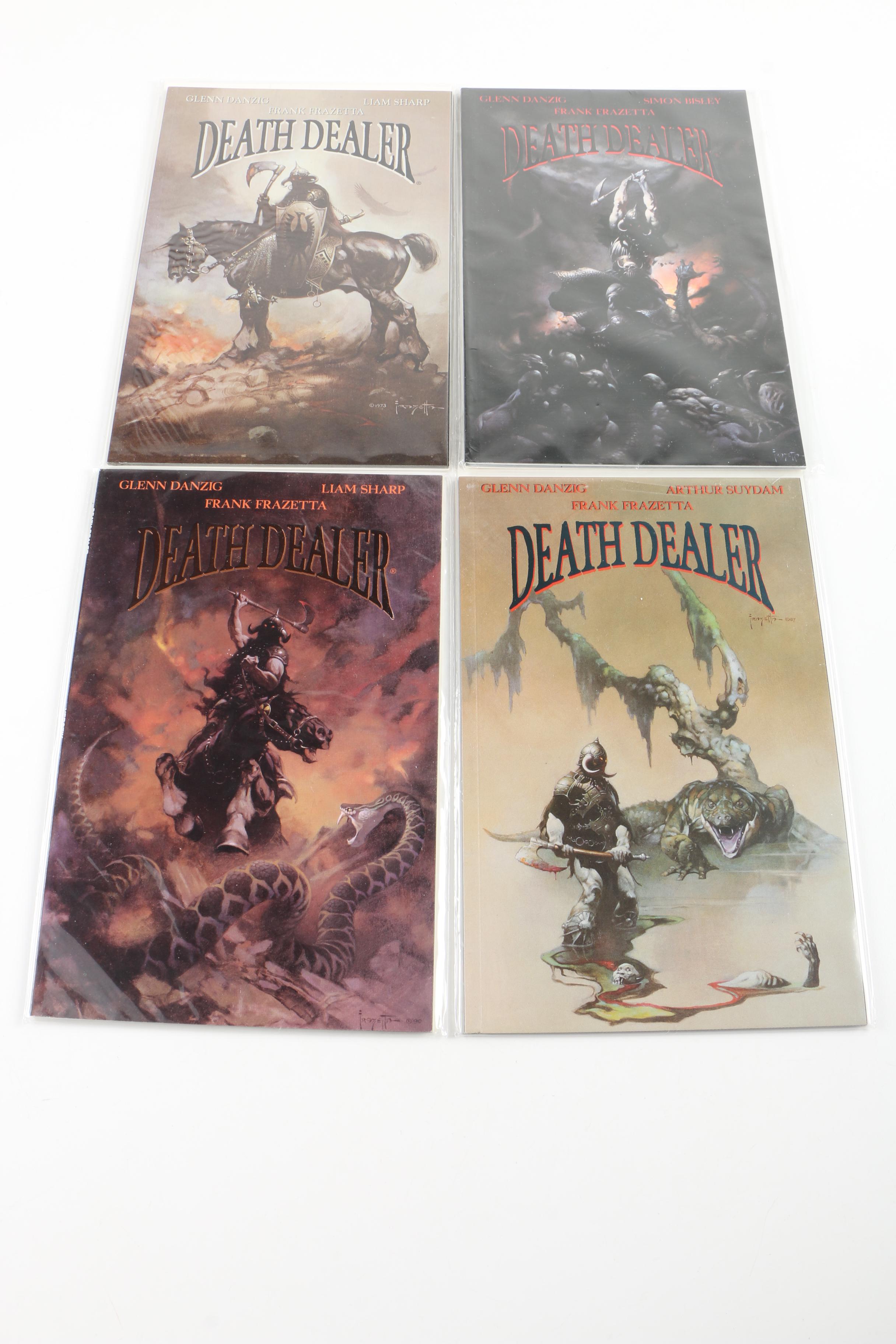 Assorted Modern-Age Comic Books featuring "Death Dealer" and "Bettie Page"