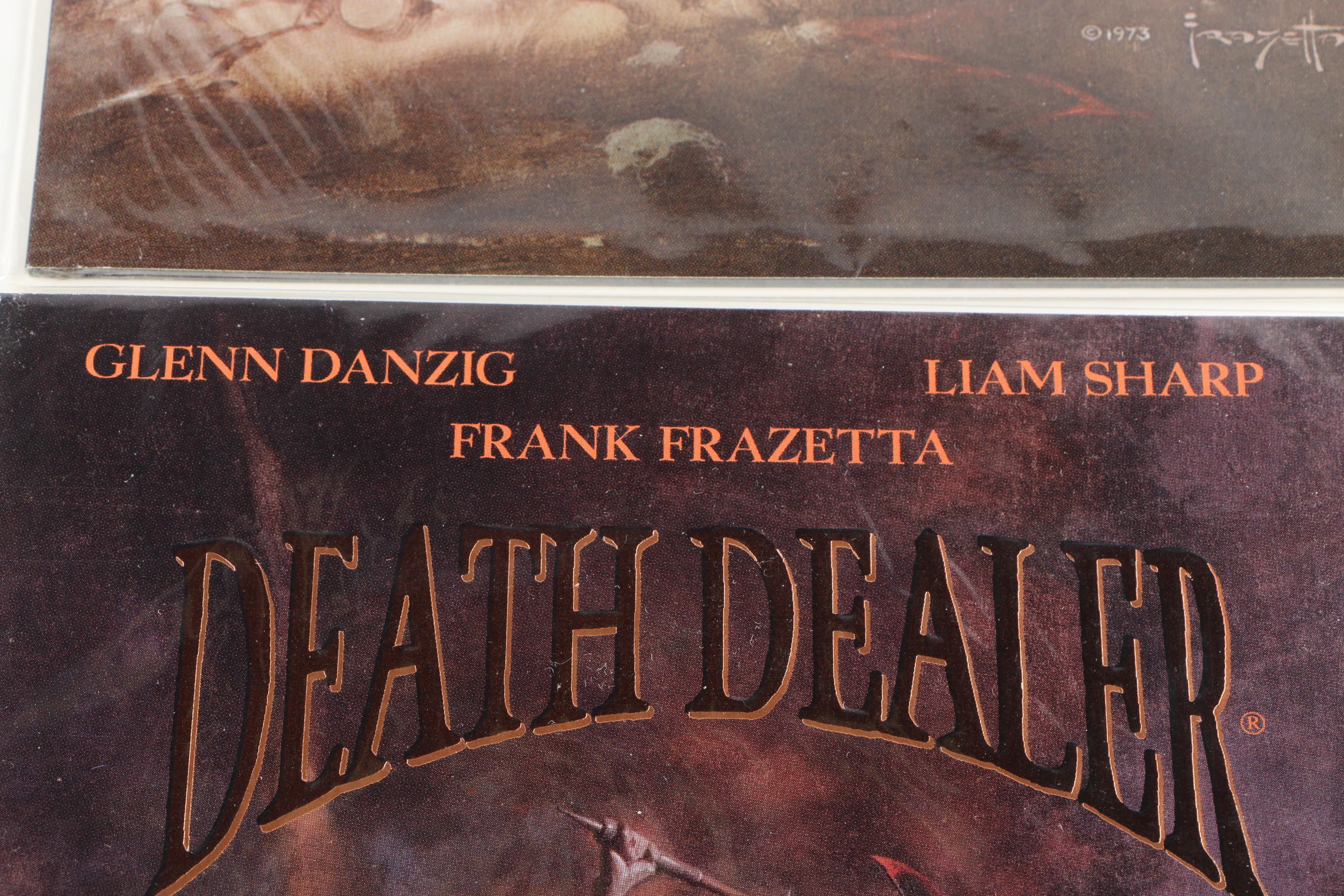 Assorted Modern-Age Comic Books featuring "Death Dealer" and "Bettie Page"