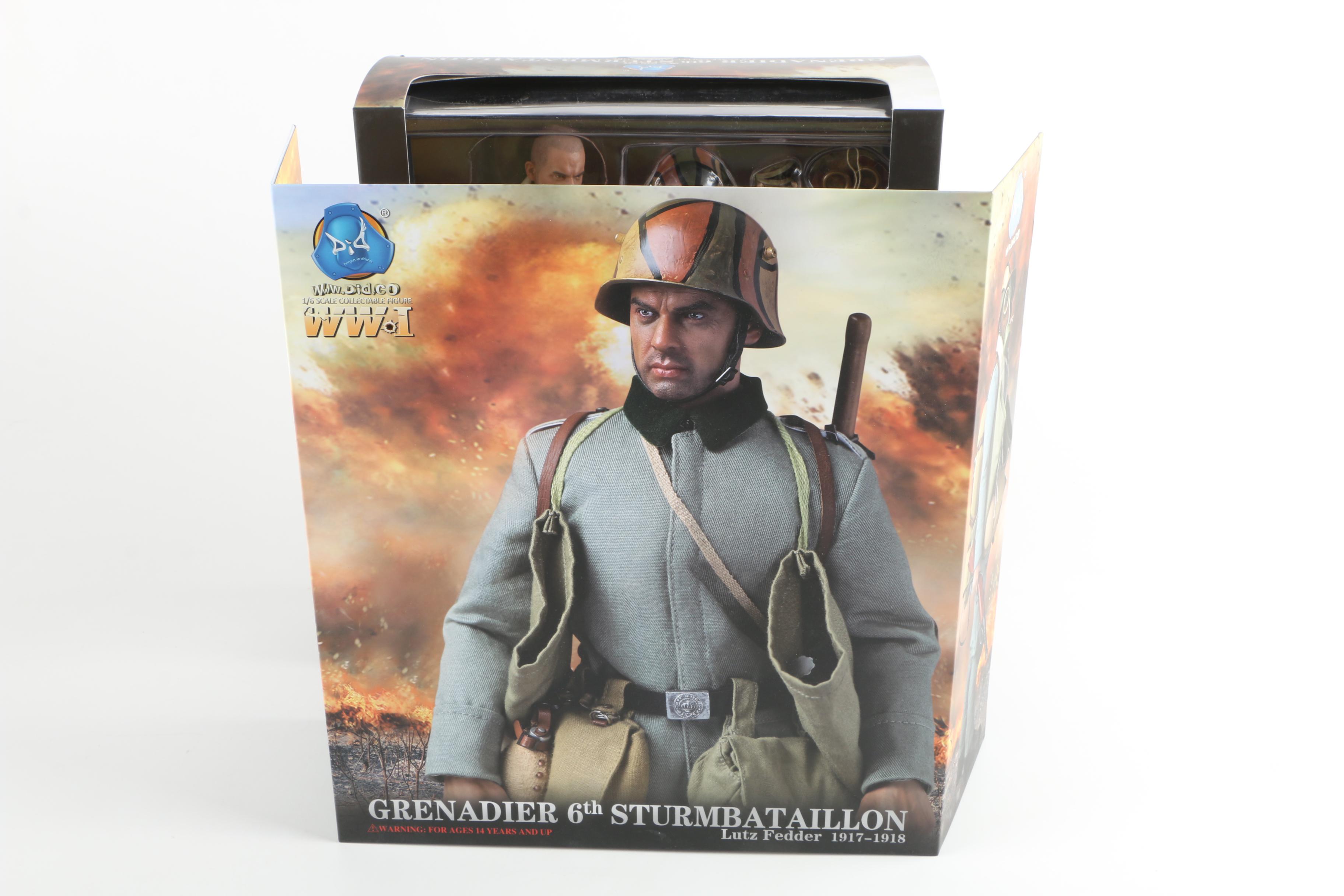 "Lutz Fedder" World War I German Stormtrooper Action Figure