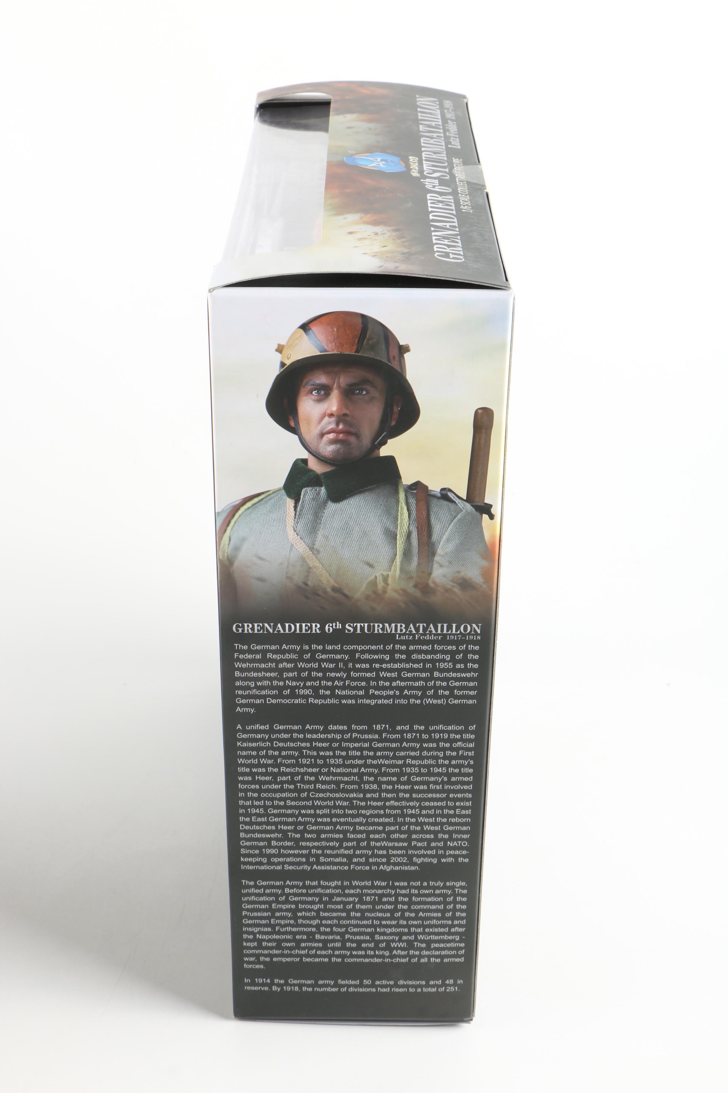 "Lutz Fedder" World War I German Stormtrooper Action Figure