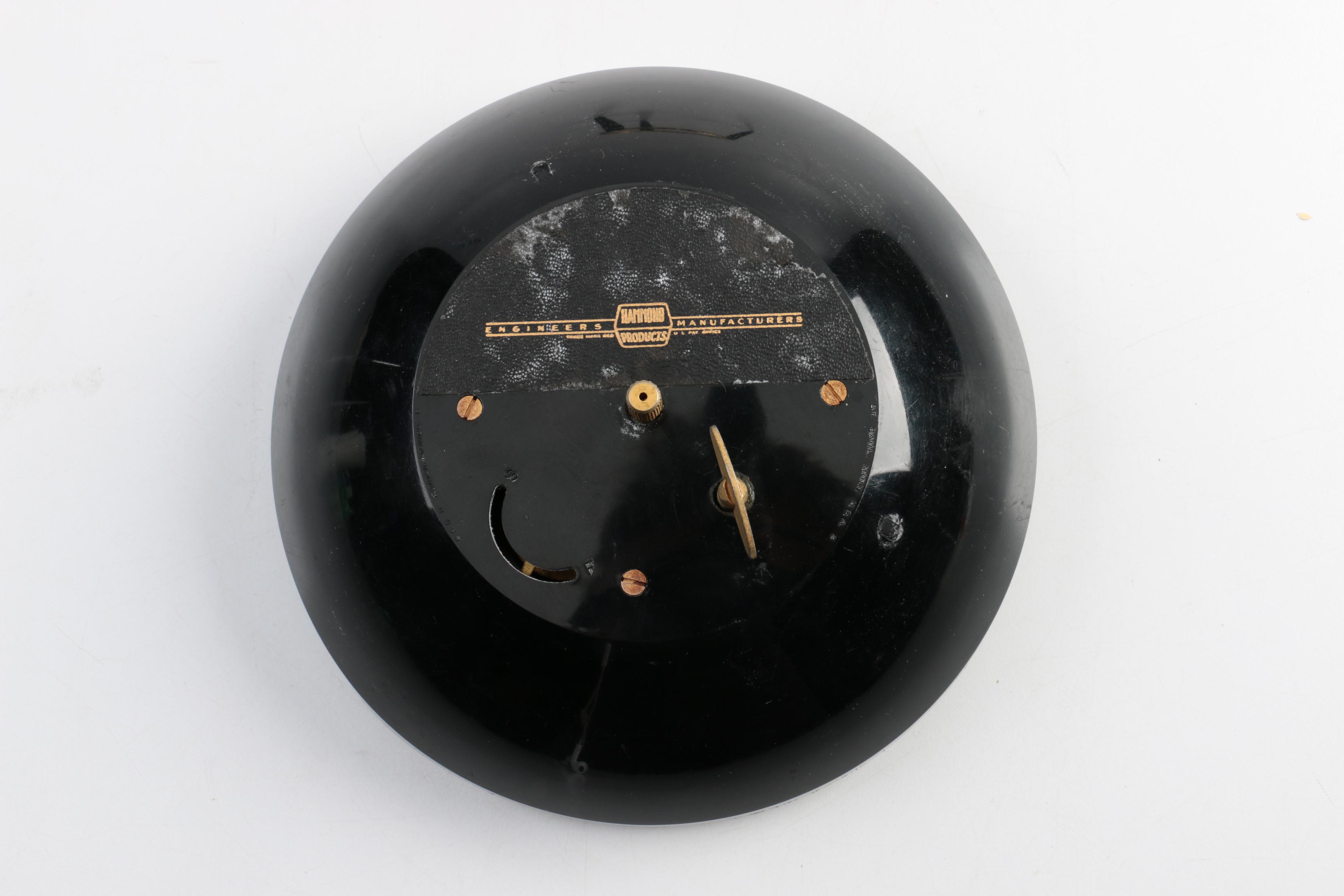 Vintage Hammond Deco Ball Bearing Clock