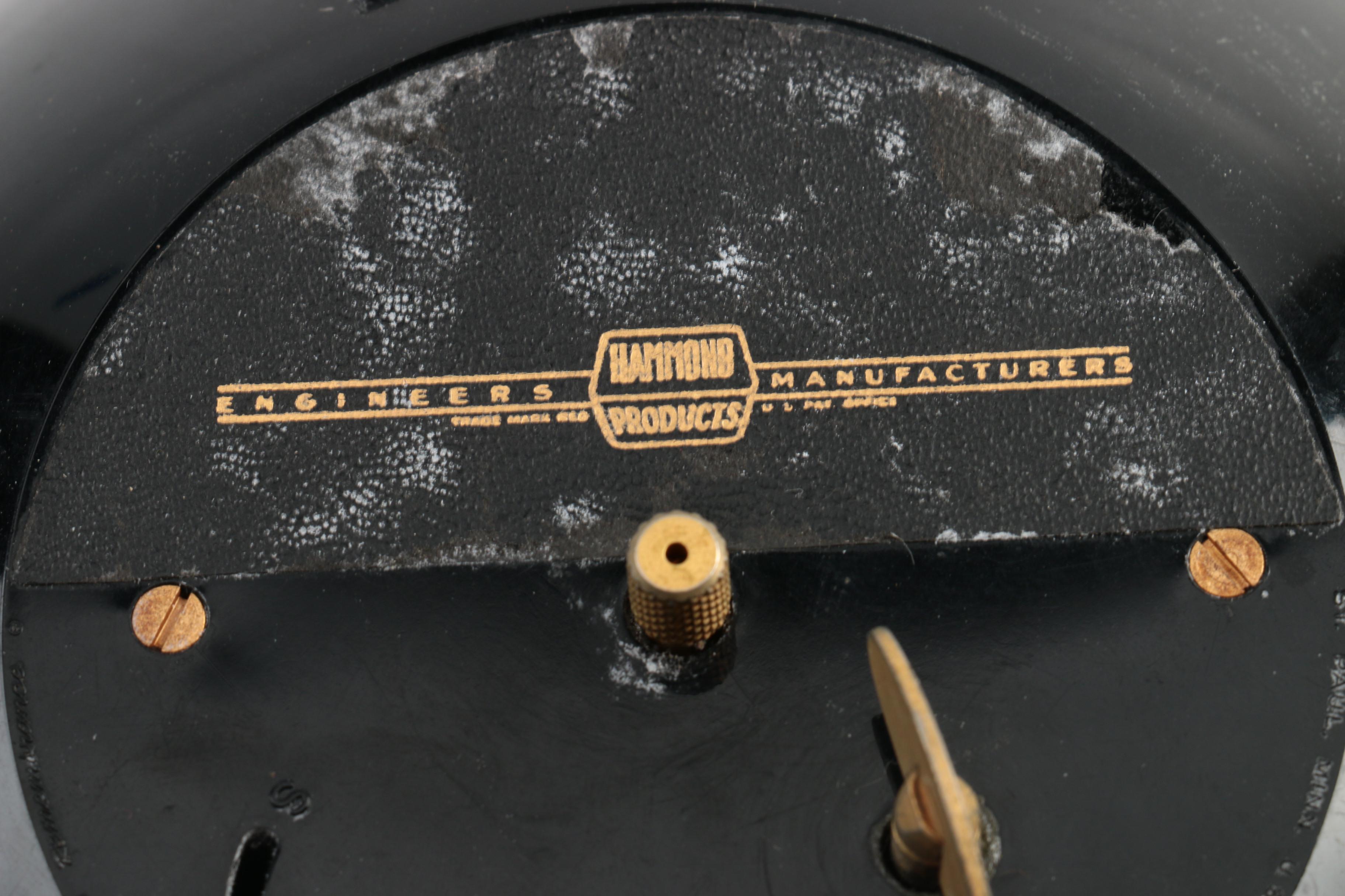 Vintage Hammond Deco Ball Bearing Clock