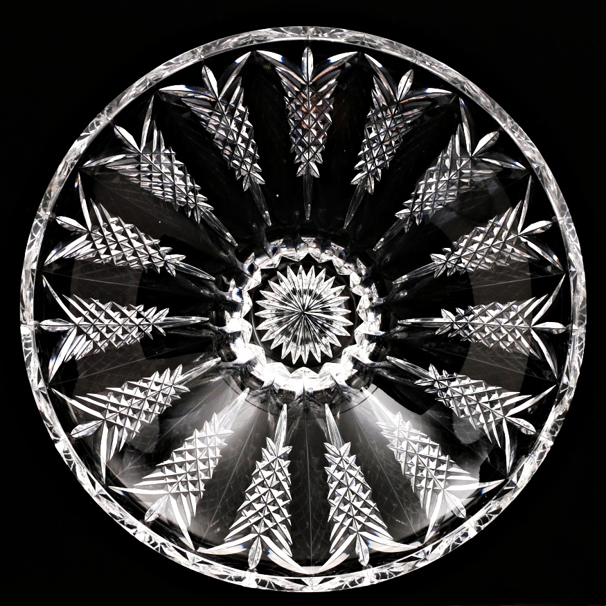 Waterford Crystal Bowl Signed By Jim O'Leary, Design Director