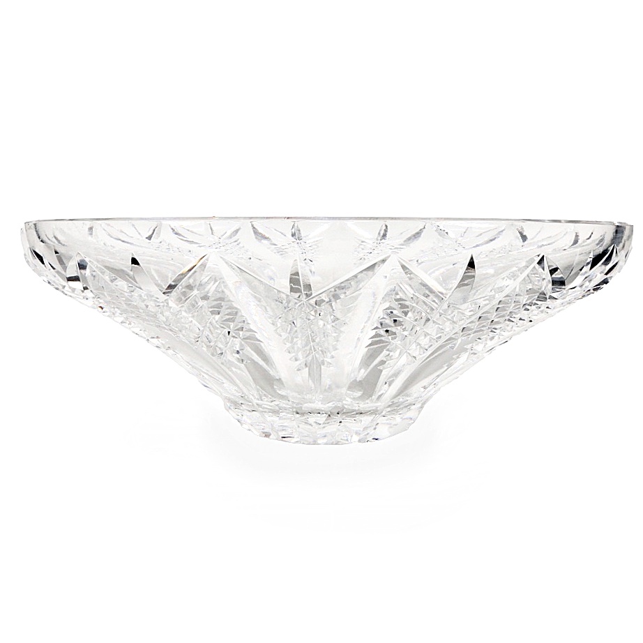 Waterford Crystal Bowl Signed By Jim O'Leary, Design Director