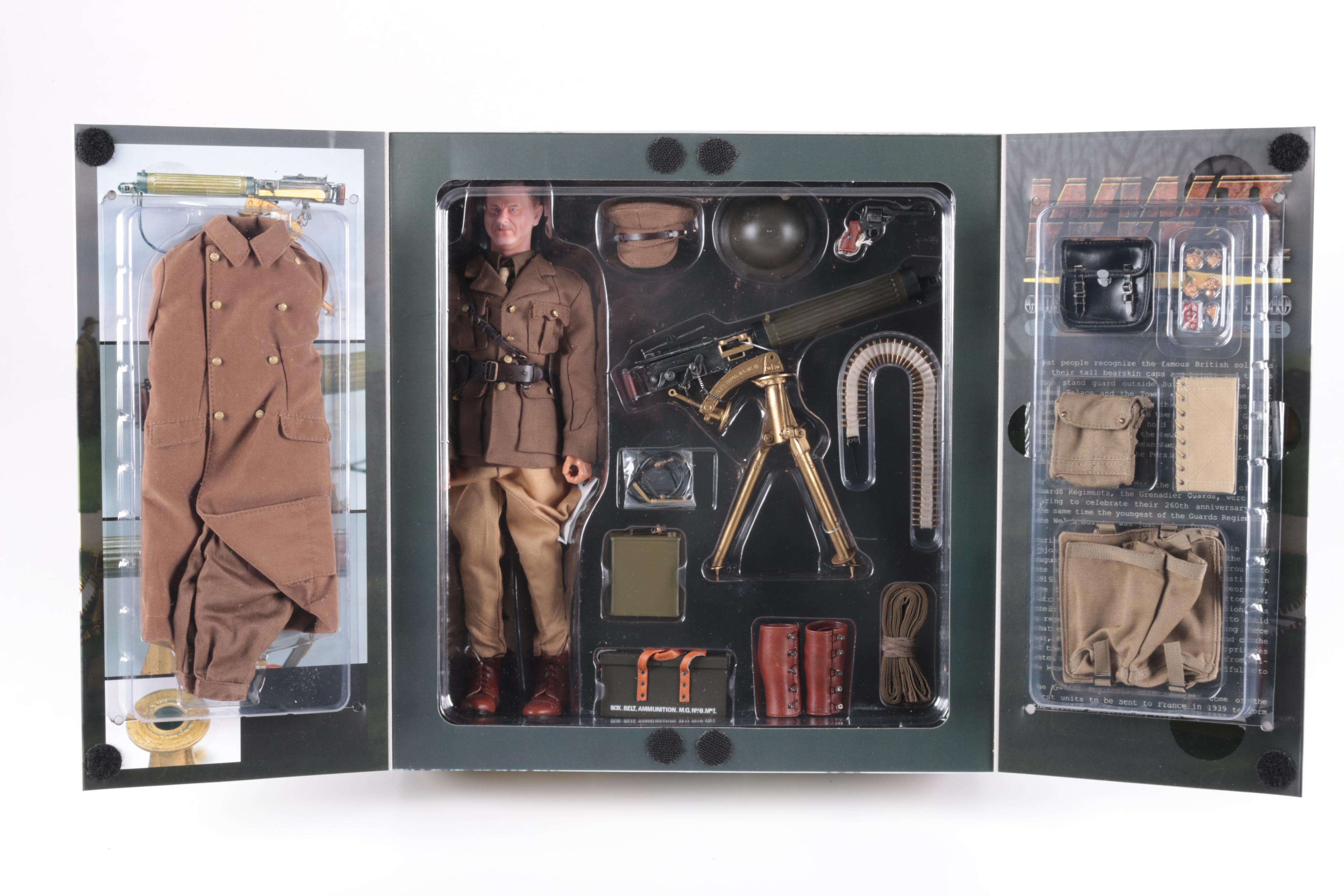 Collection of DiD Corporation 1/6 Scale WWII Action Figures