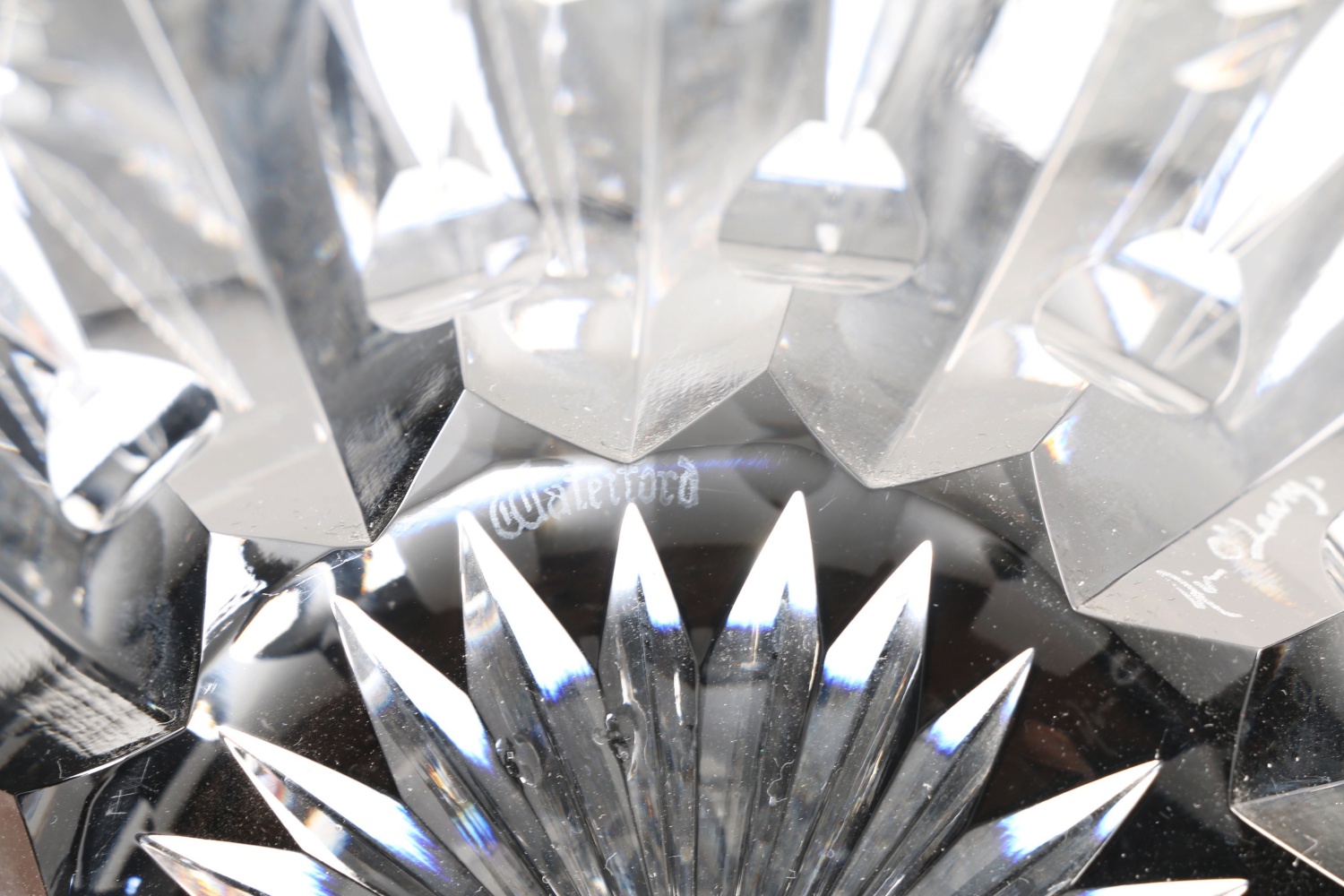 Waterford Crystal Bowl Signed By Jim O'Leary, Design Director