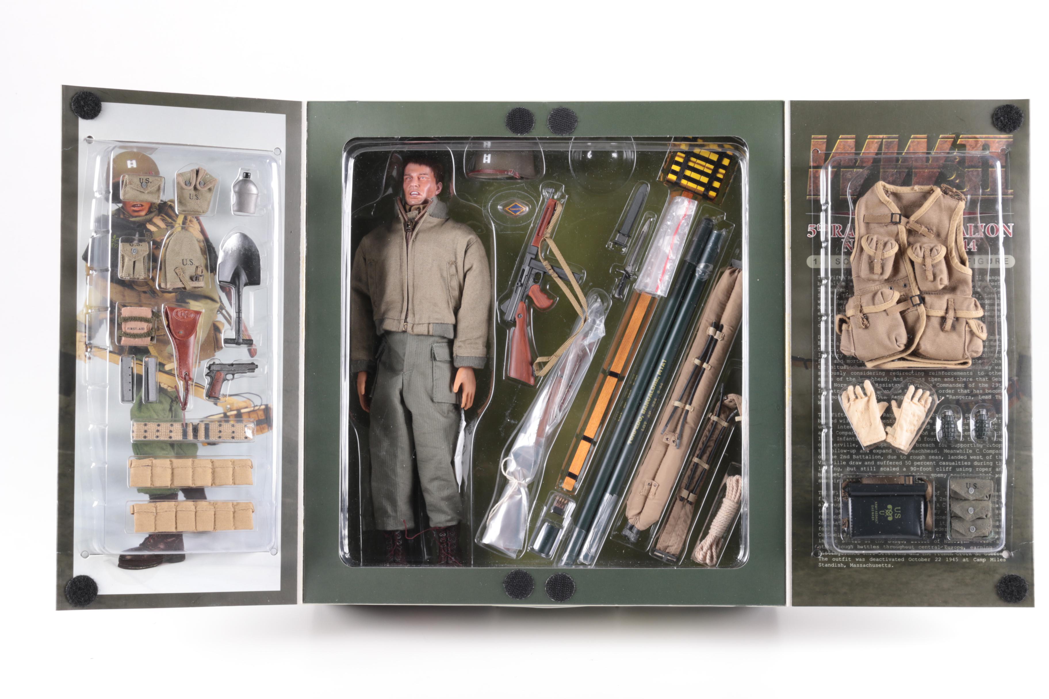 Collection of DiD Corporation 1/6 Scale WWII Action Figures