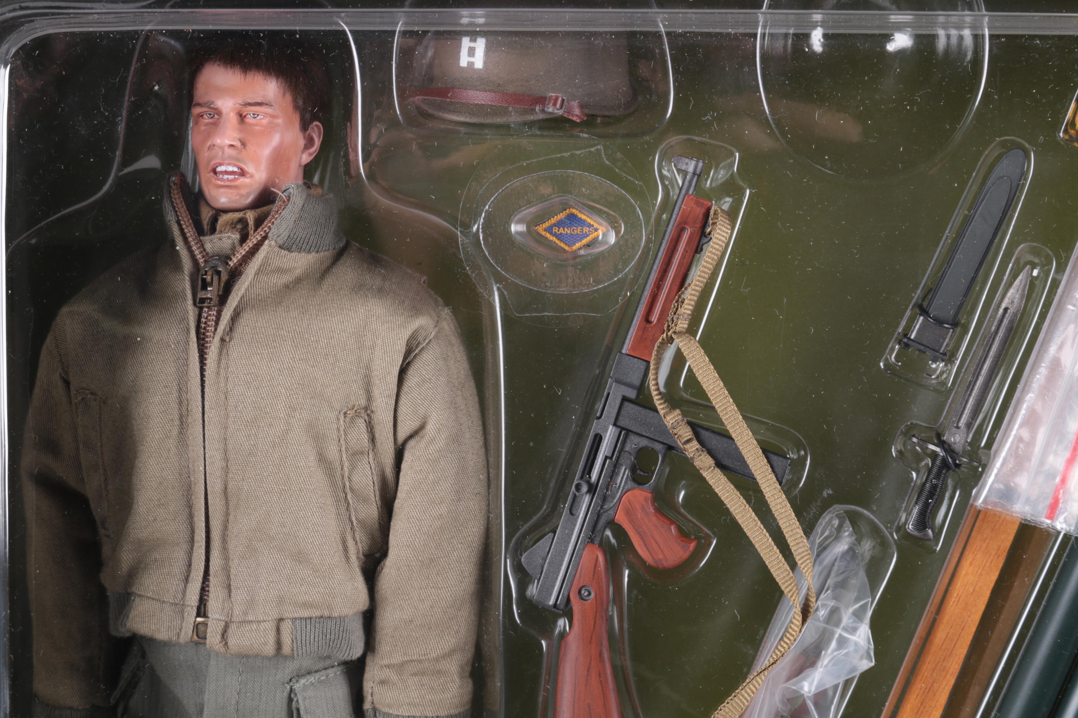 Collection of DiD Corporation 1/6 Scale WWII Action Figures