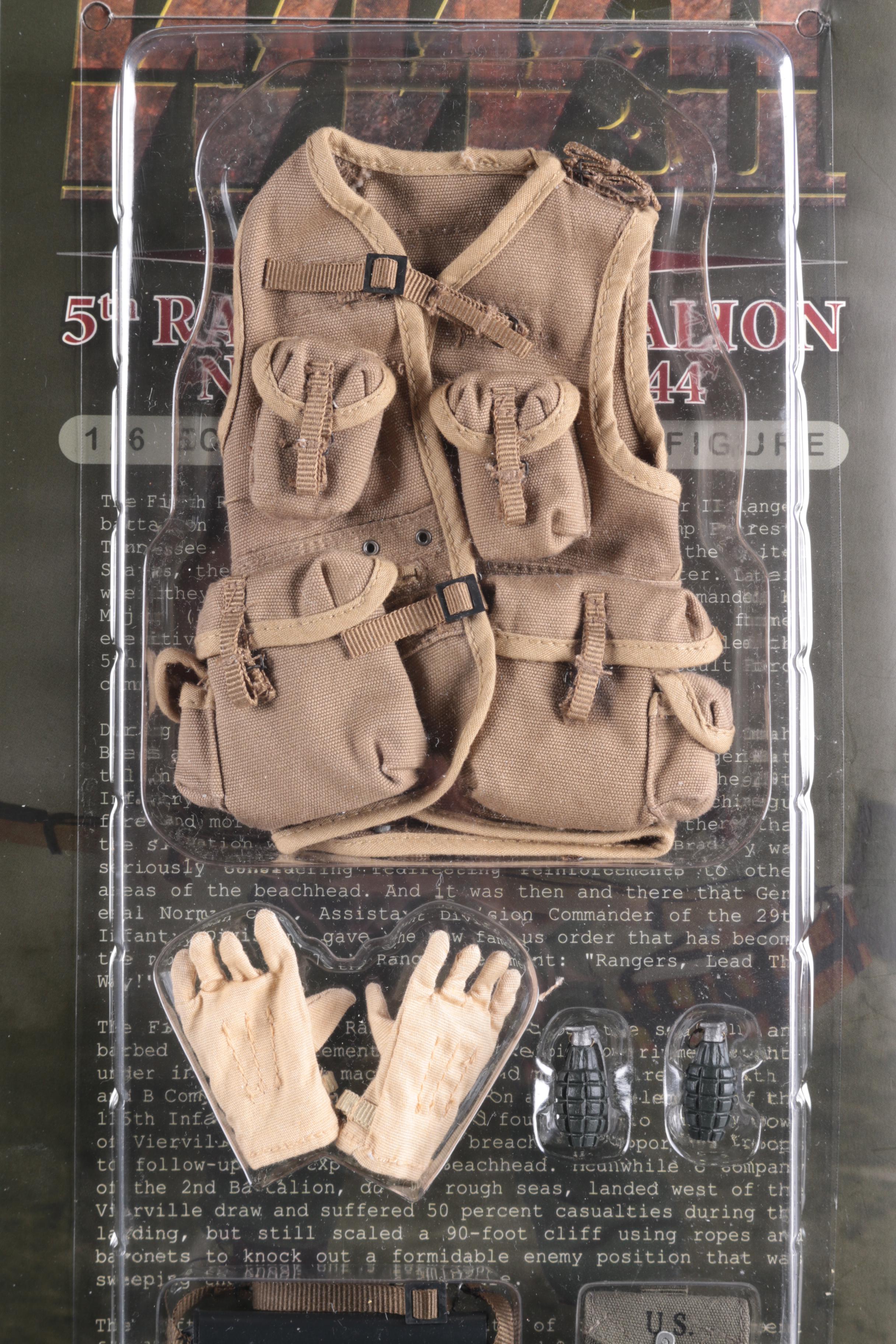 Collection of DiD Corporation 1/6 Scale WWII Action Figures