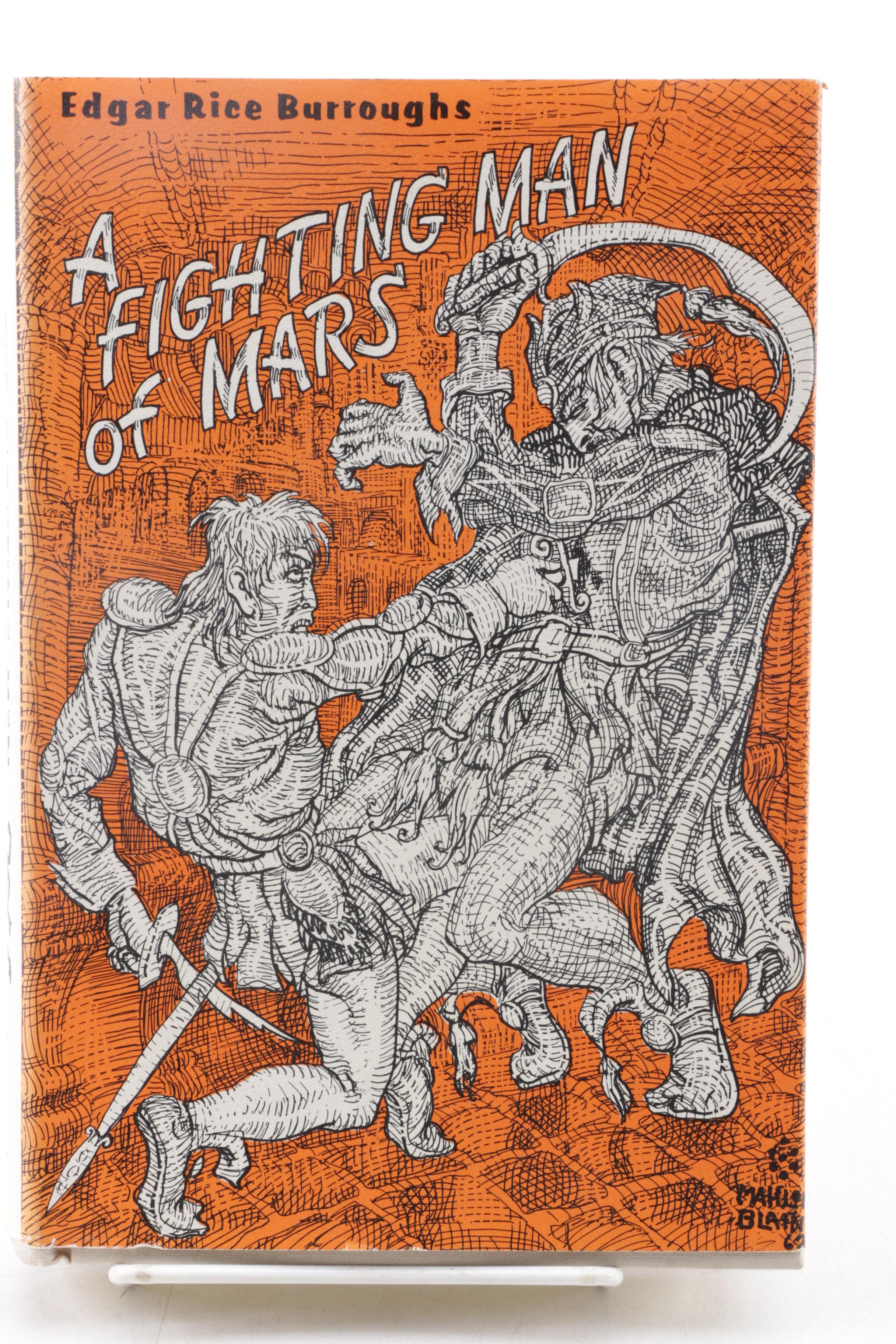 Edgar Rice Burroughs Books Including 2009 Illustrated "John Carter of Mars"