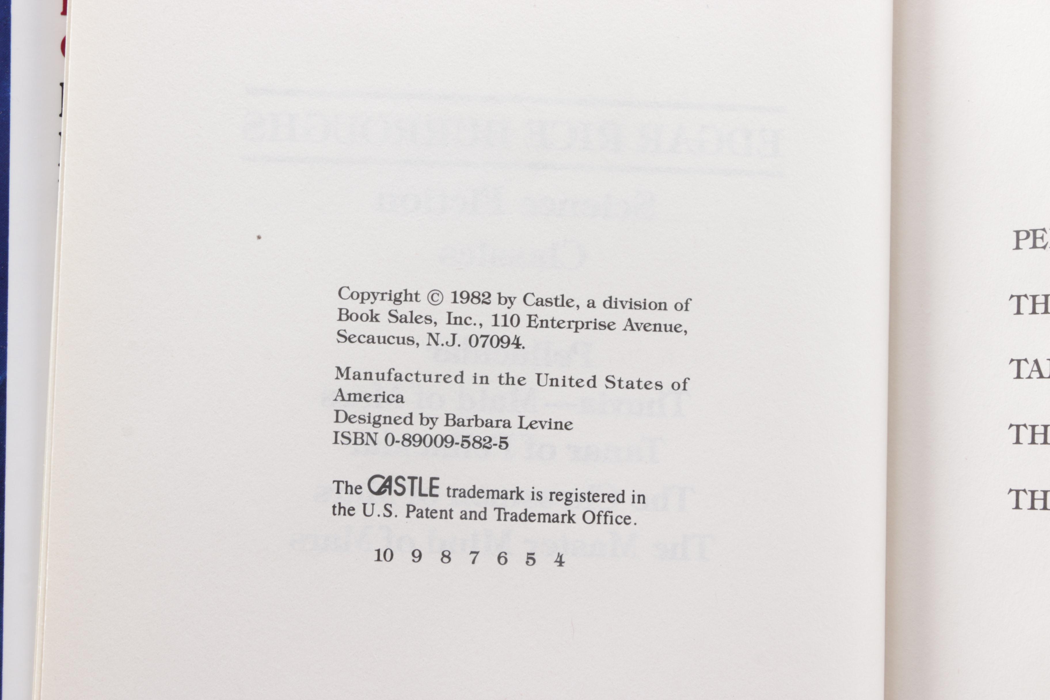 Edgar Rice Burroughs Books Including 2009 Illustrated "John Carter of Mars"