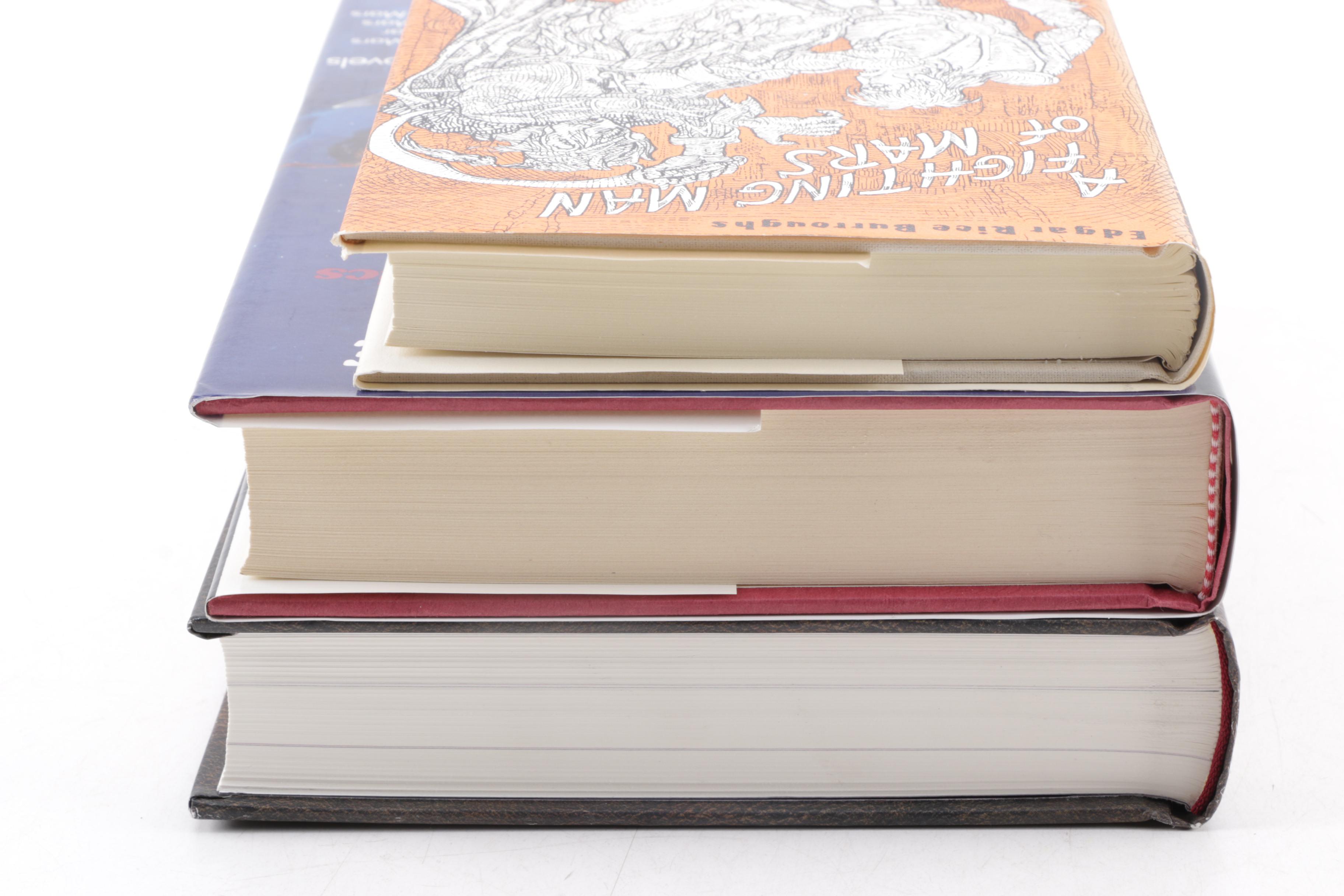 Edgar Rice Burroughs Books Including 2009 Illustrated "John Carter of Mars"