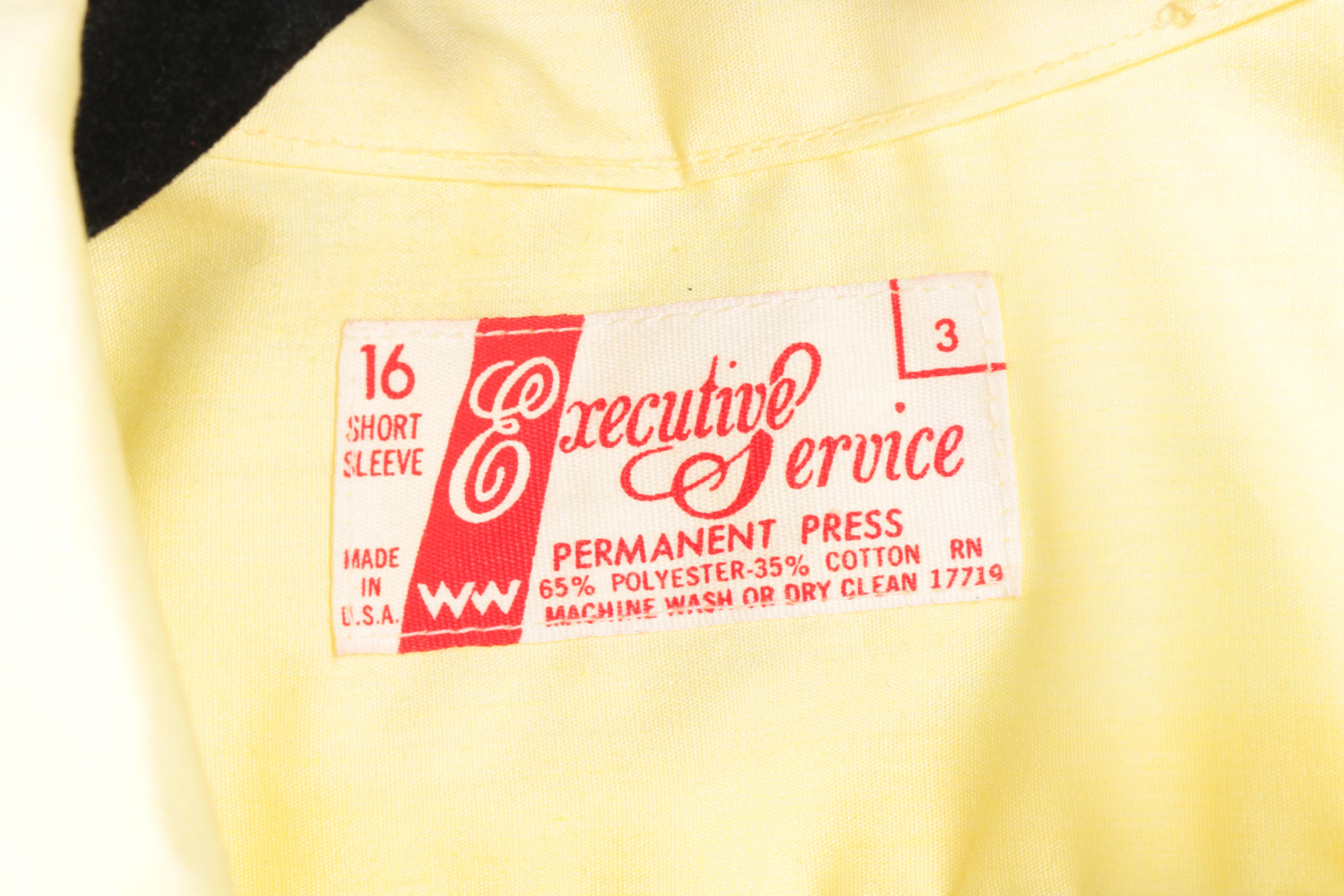 Crown Jacket, Jacket Liner, and Button Up Executive Service Shirt