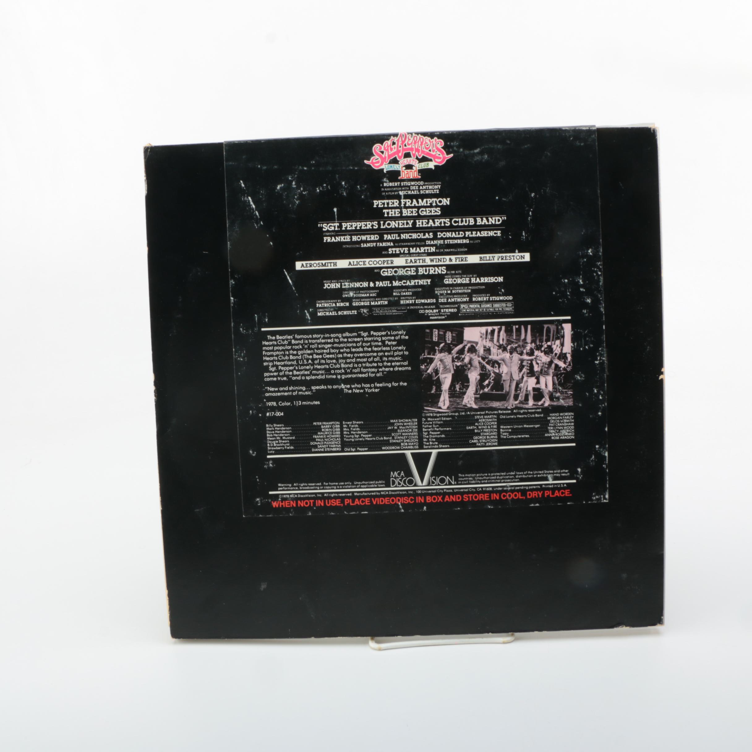 Beatles Laserdiscs Including "The Compleat Beatles"