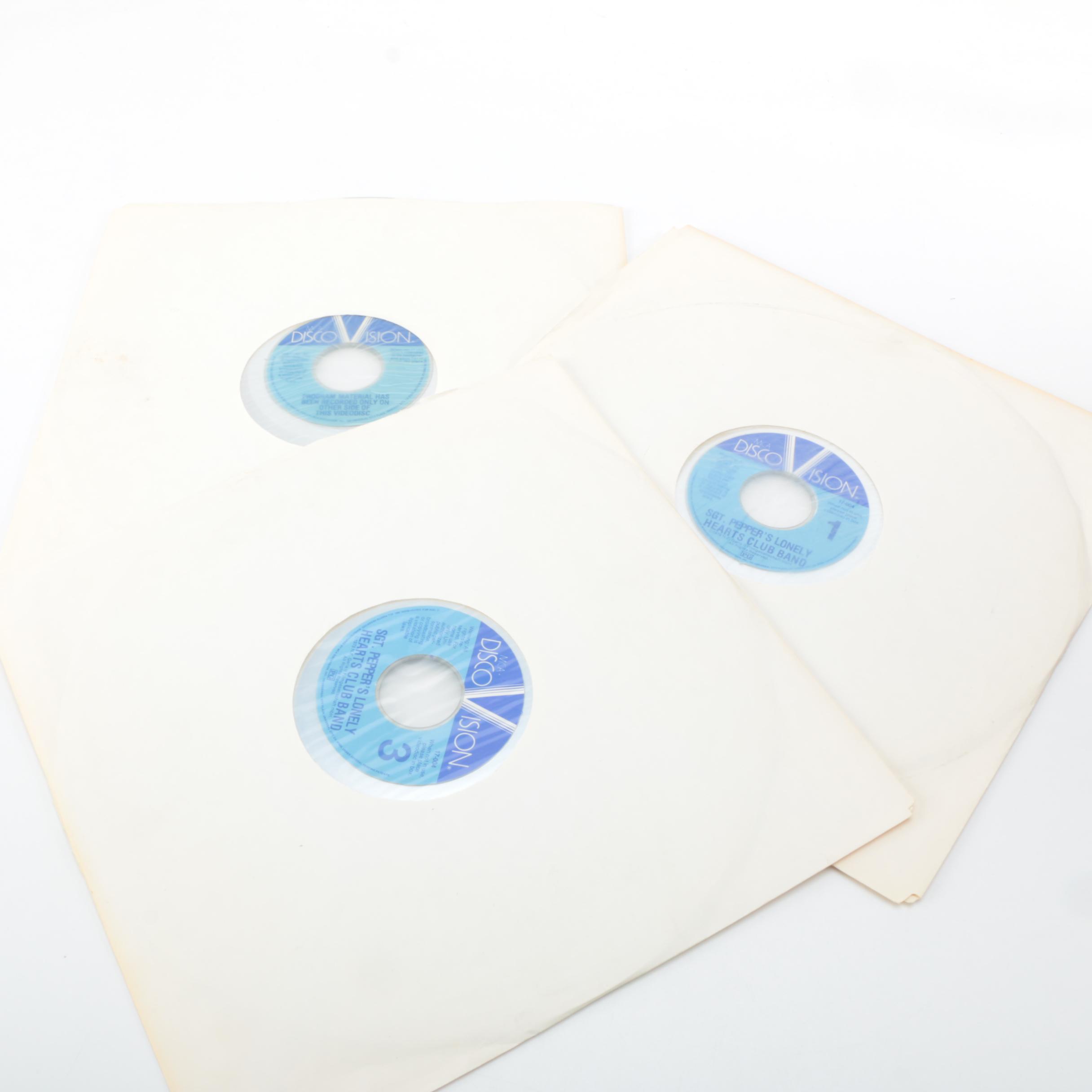 Beatles Laserdiscs Including "The Compleat Beatles"