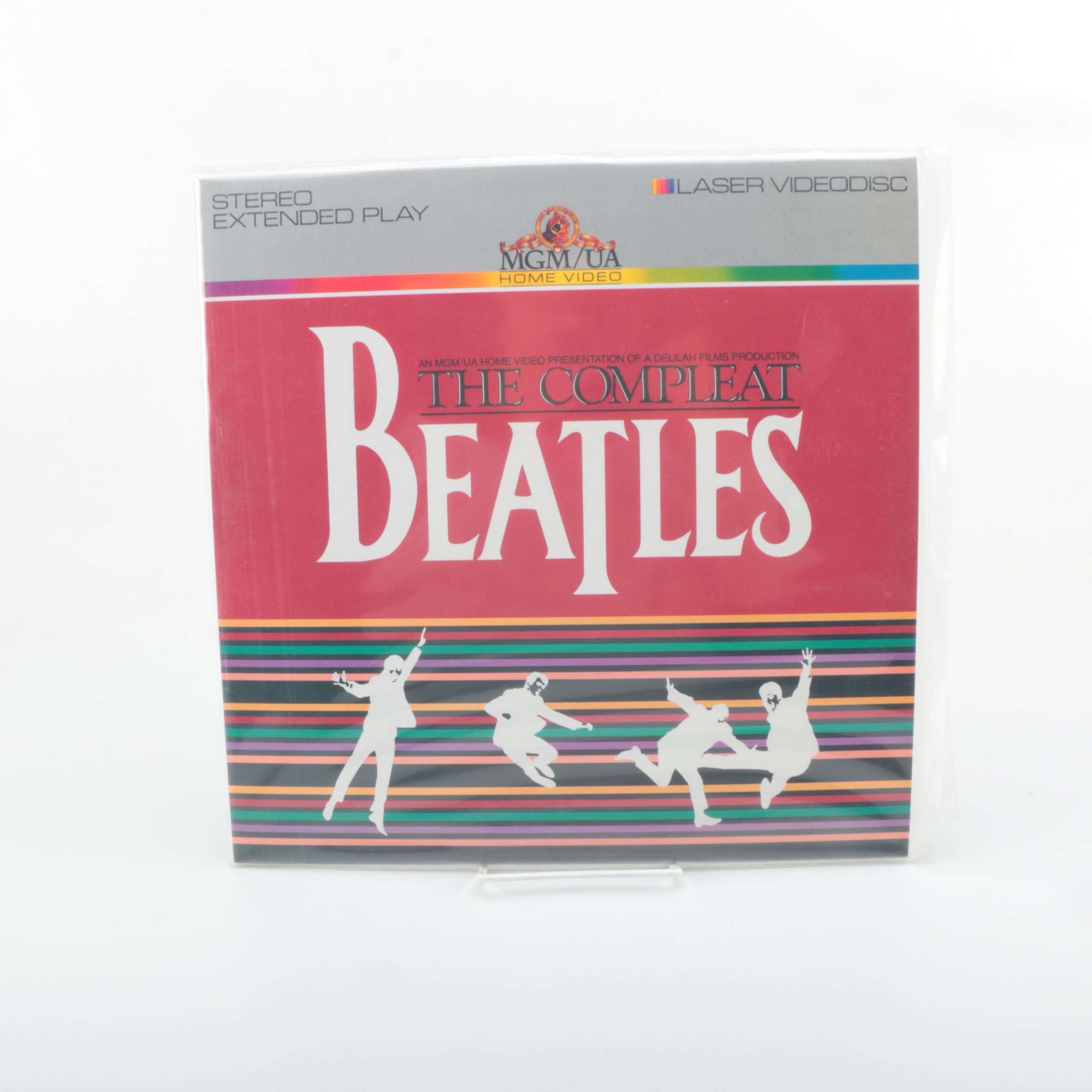 Beatles Laserdiscs Including "The Compleat Beatles"