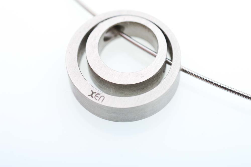 Xen Stainless Steel Diamond Necklace