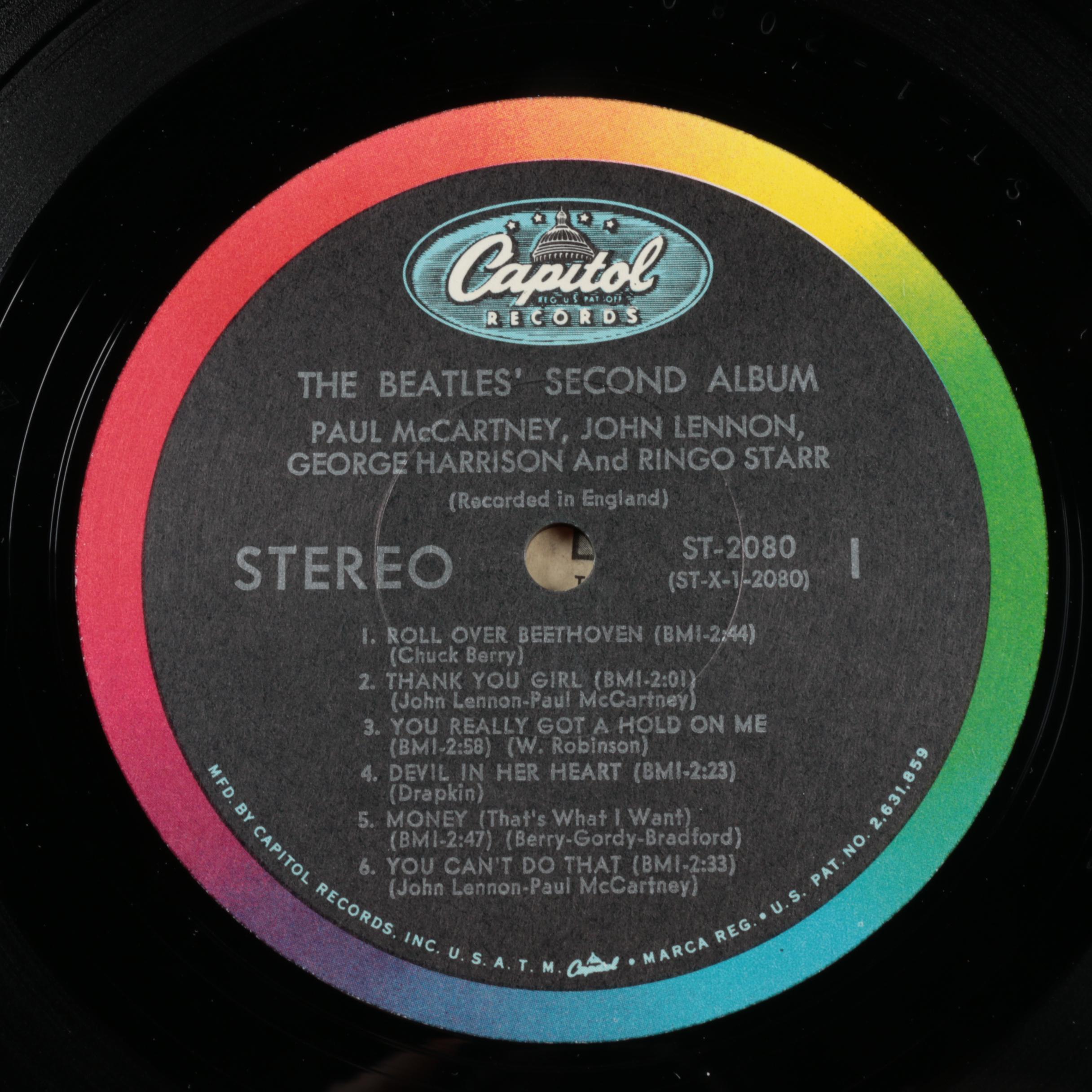 PRIORITY-"Meet the Beatles" and "Beatles' Second Album" US Stereo Pressing LPs