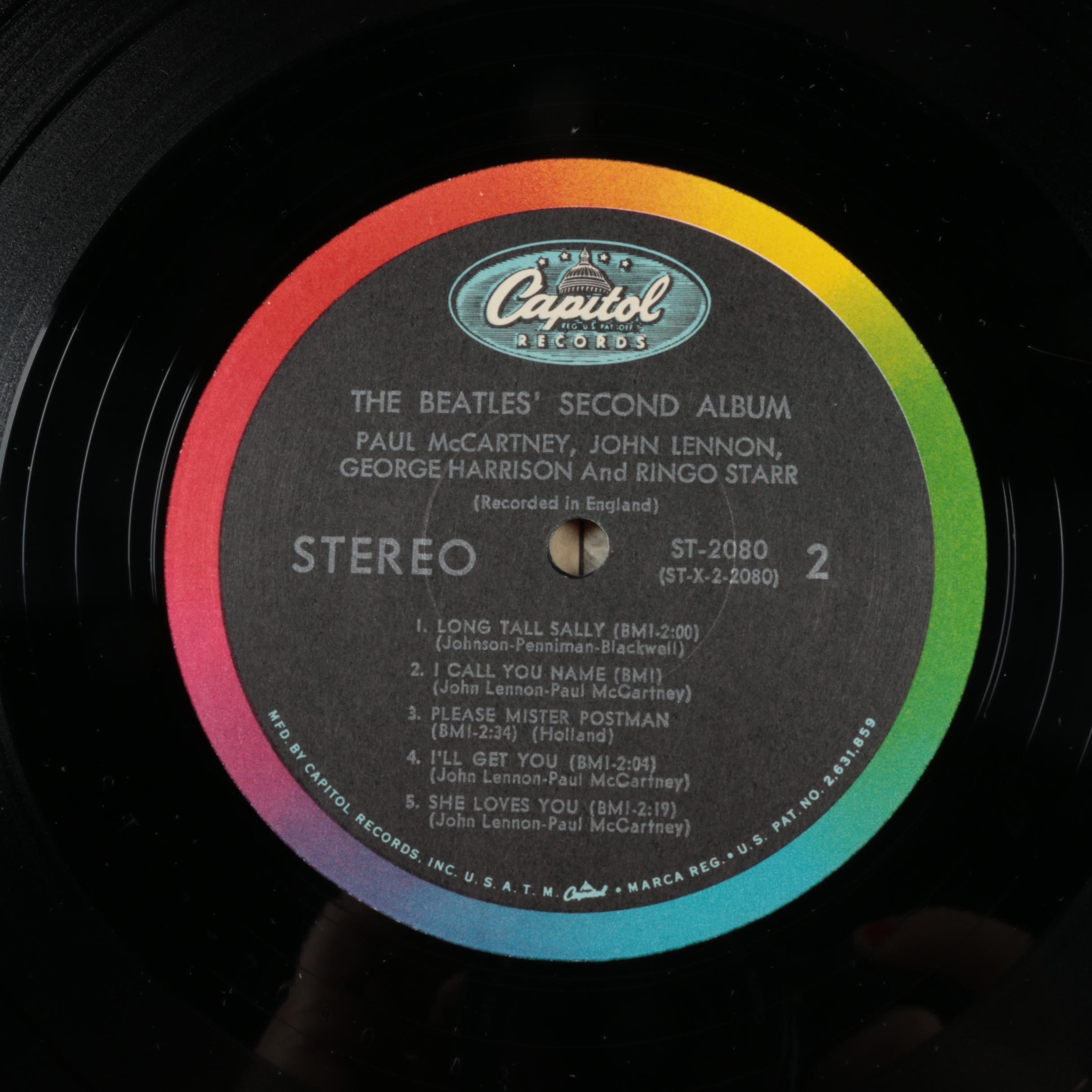 PRIORITY-"Meet the Beatles" and "Beatles' Second Album" US Stereo Pressing LPs