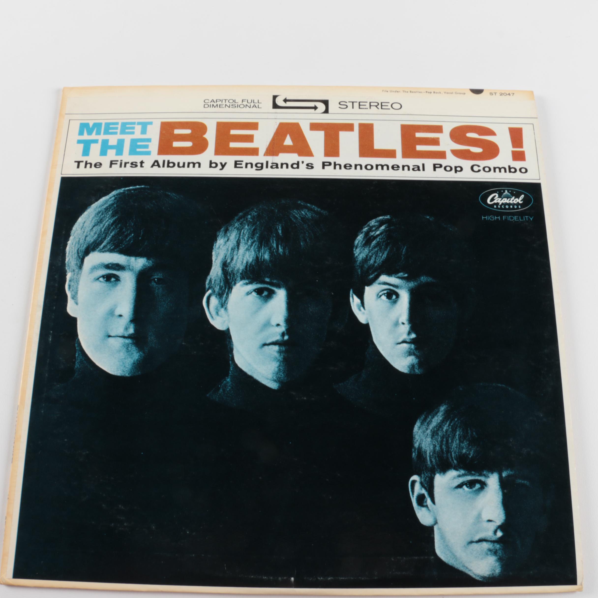 PRIORITY-"Meet the Beatles" and "Beatles' Second Album" US Stereo Pressing LPs