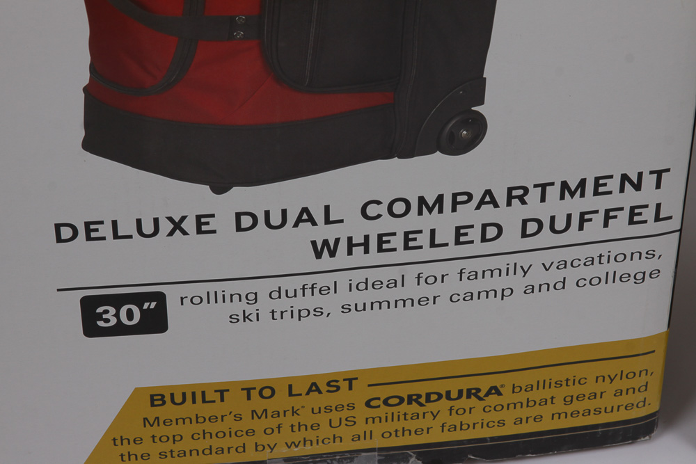 Member's Mark Wheeled Duffel Bags