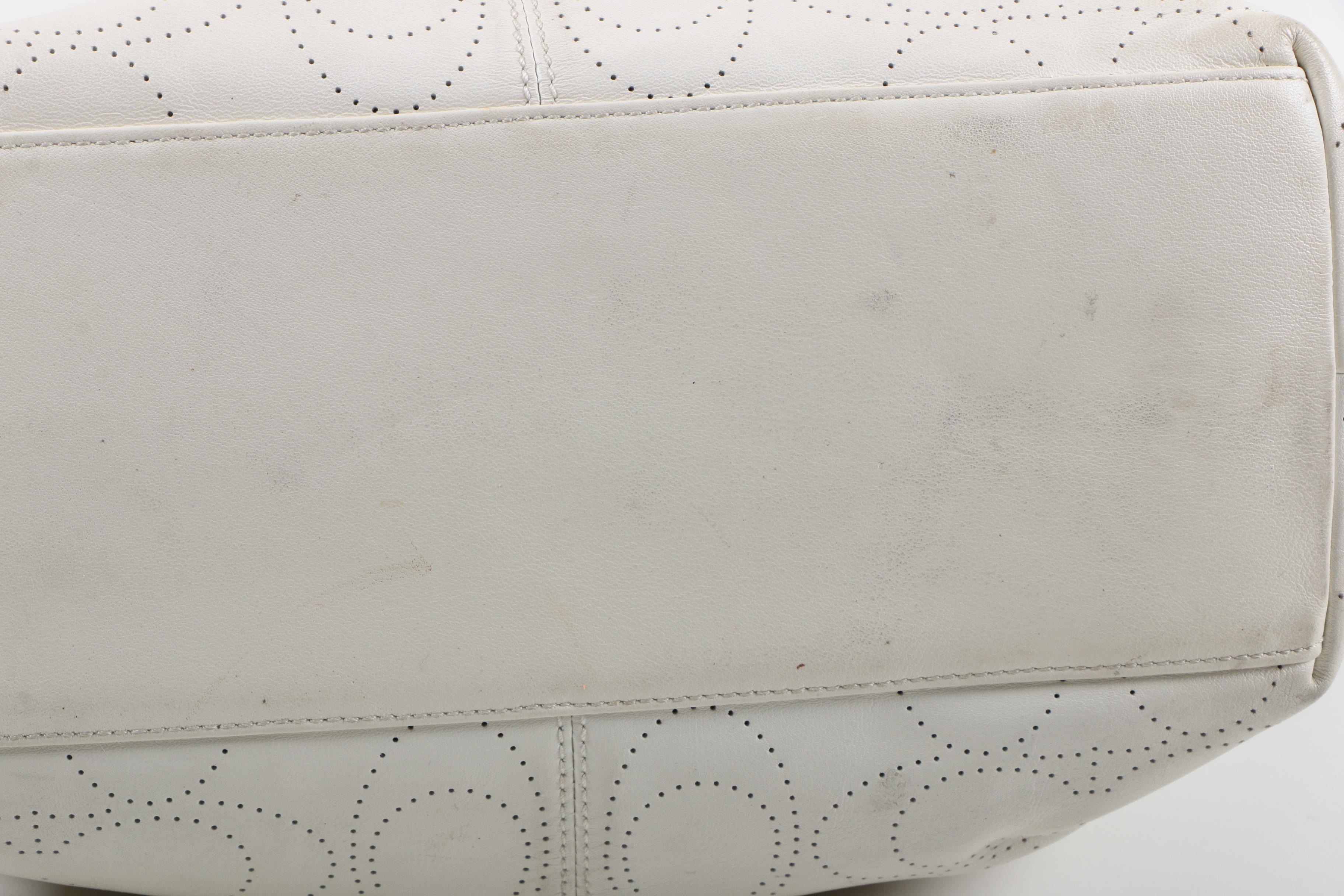 Coach Perforated Leather Carly Bleeker Tote