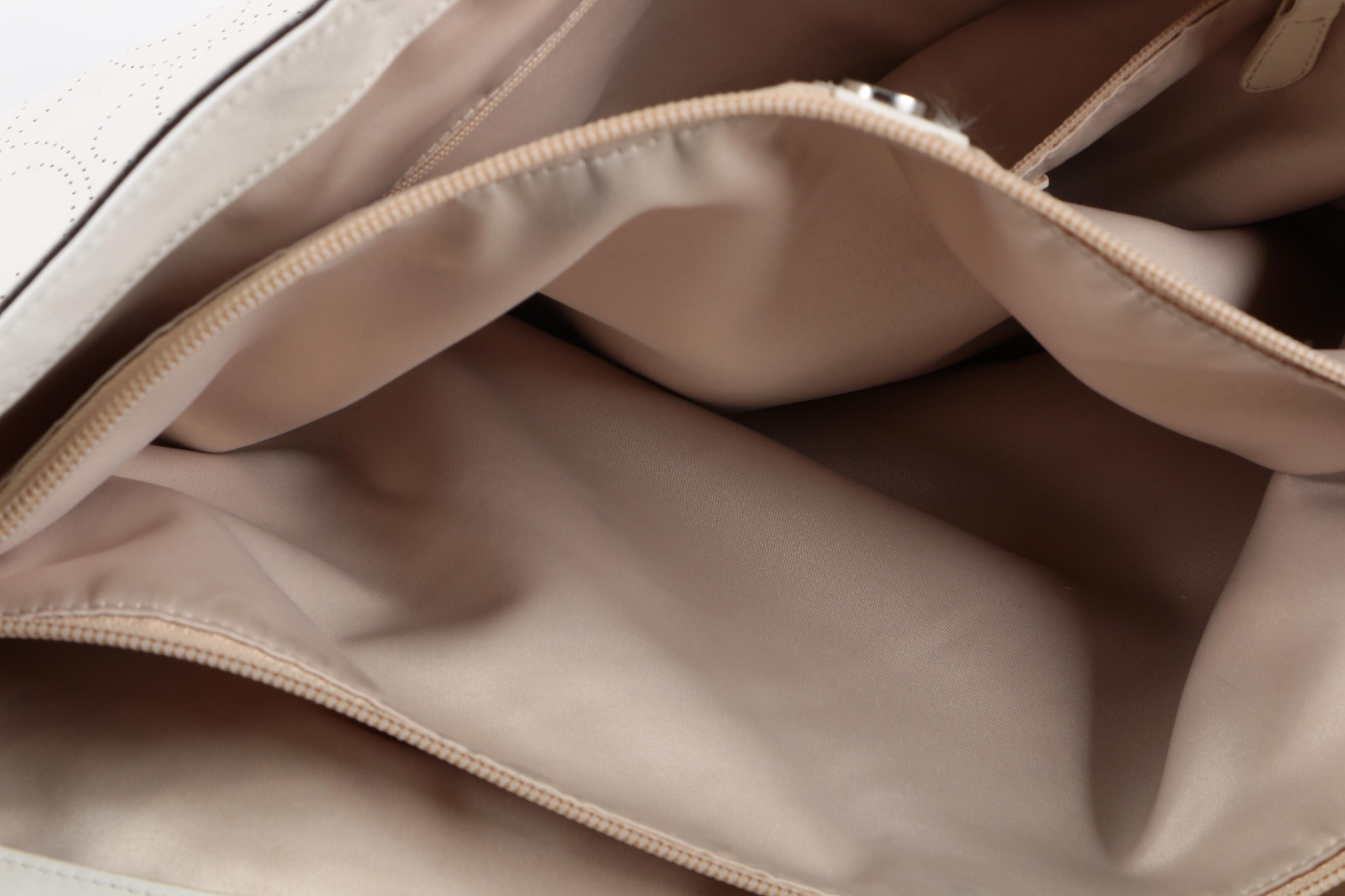 Coach Perforated Leather Carly Bleeker Tote