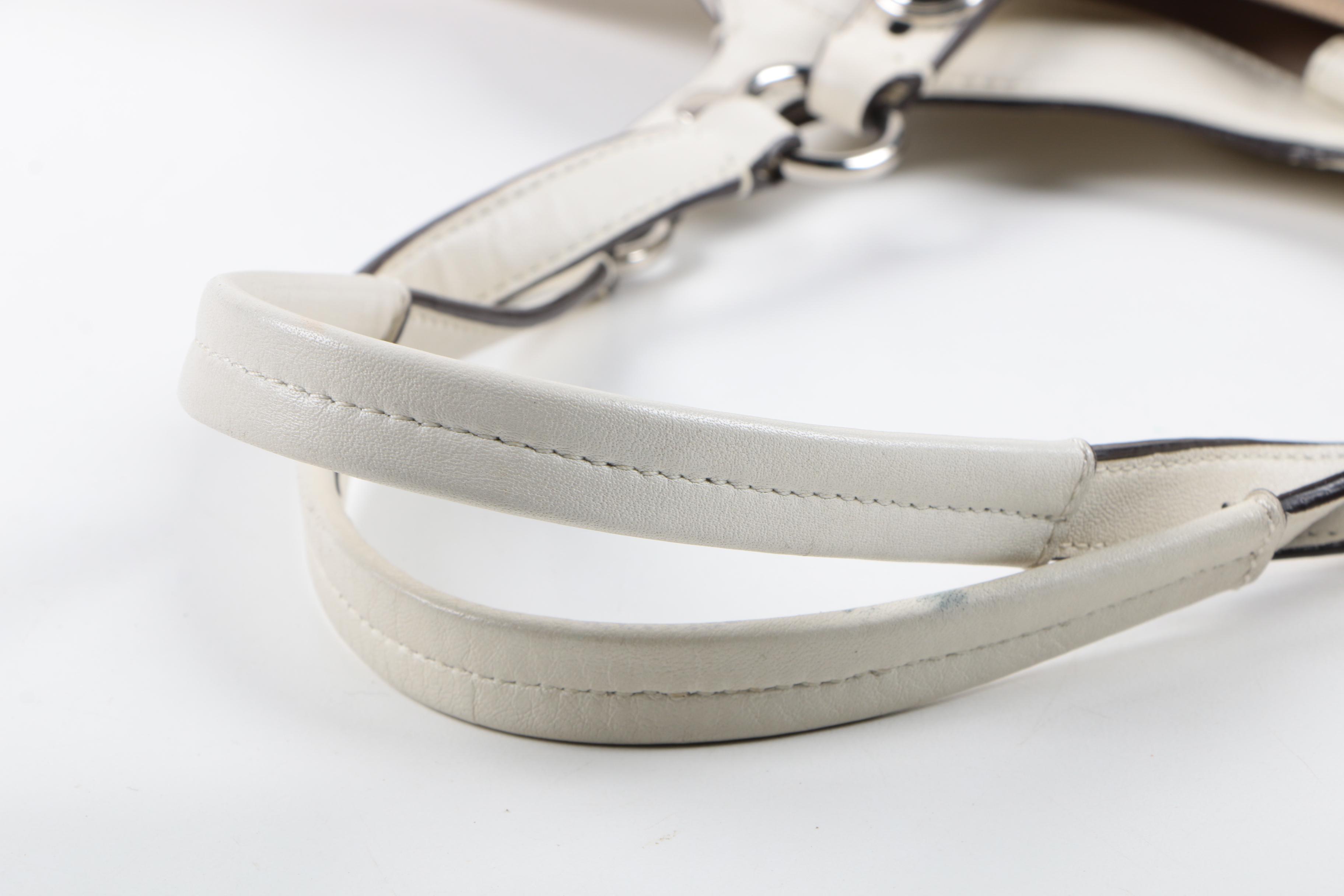 Coach Perforated Leather Carly Bleeker Tote