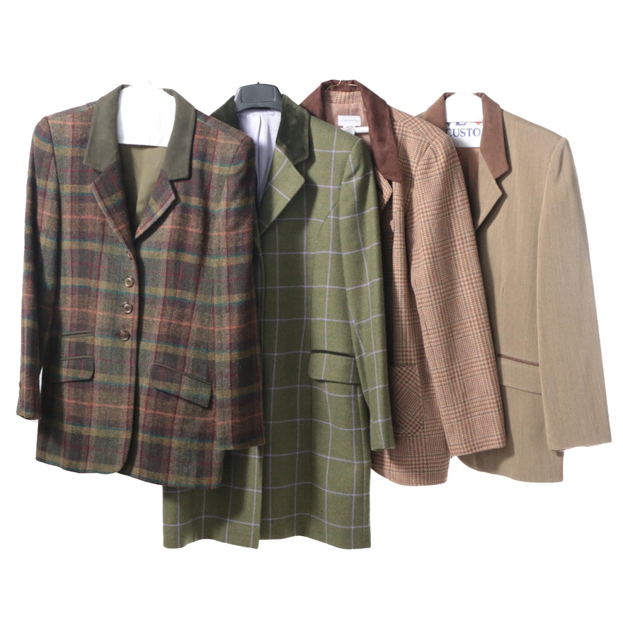 Women's Tweed Jackets Including Country Classics