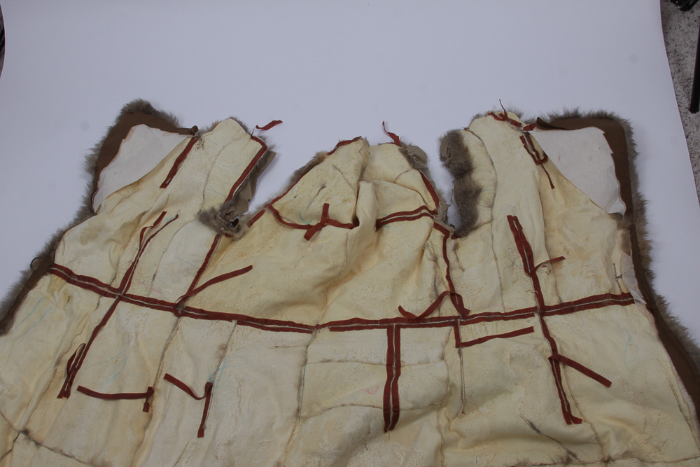 Vintage Australian Possum Hide with Collar