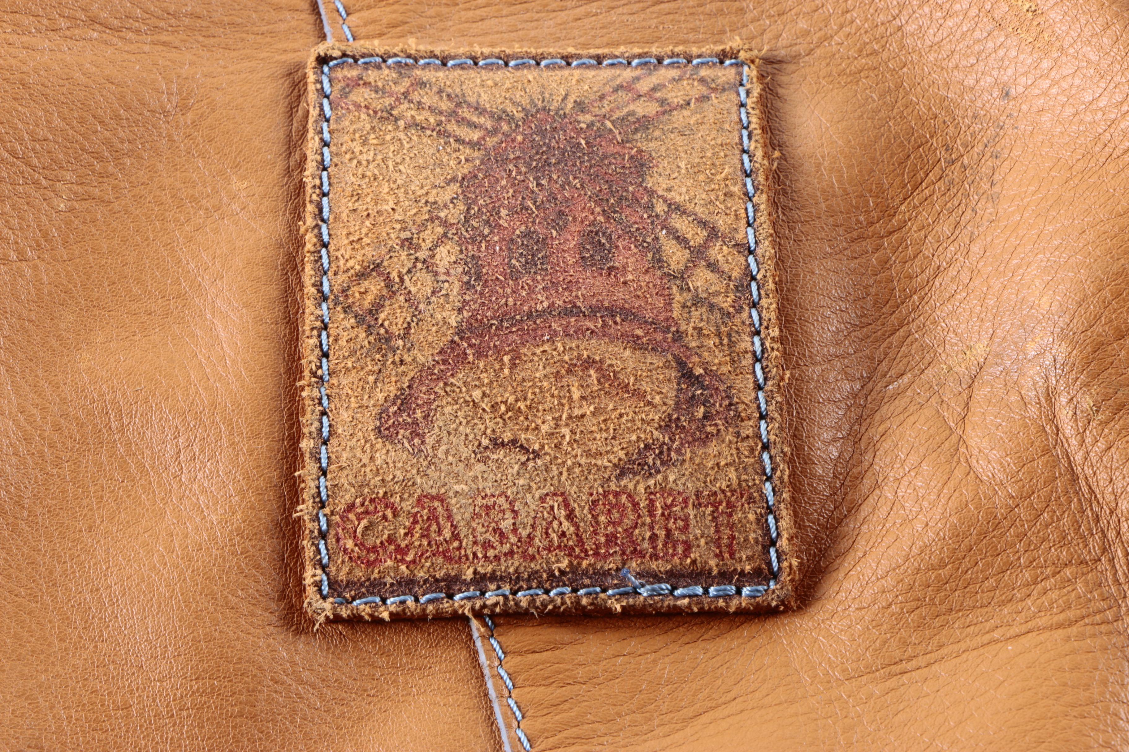 Italian Gabs Leather Tote Bag