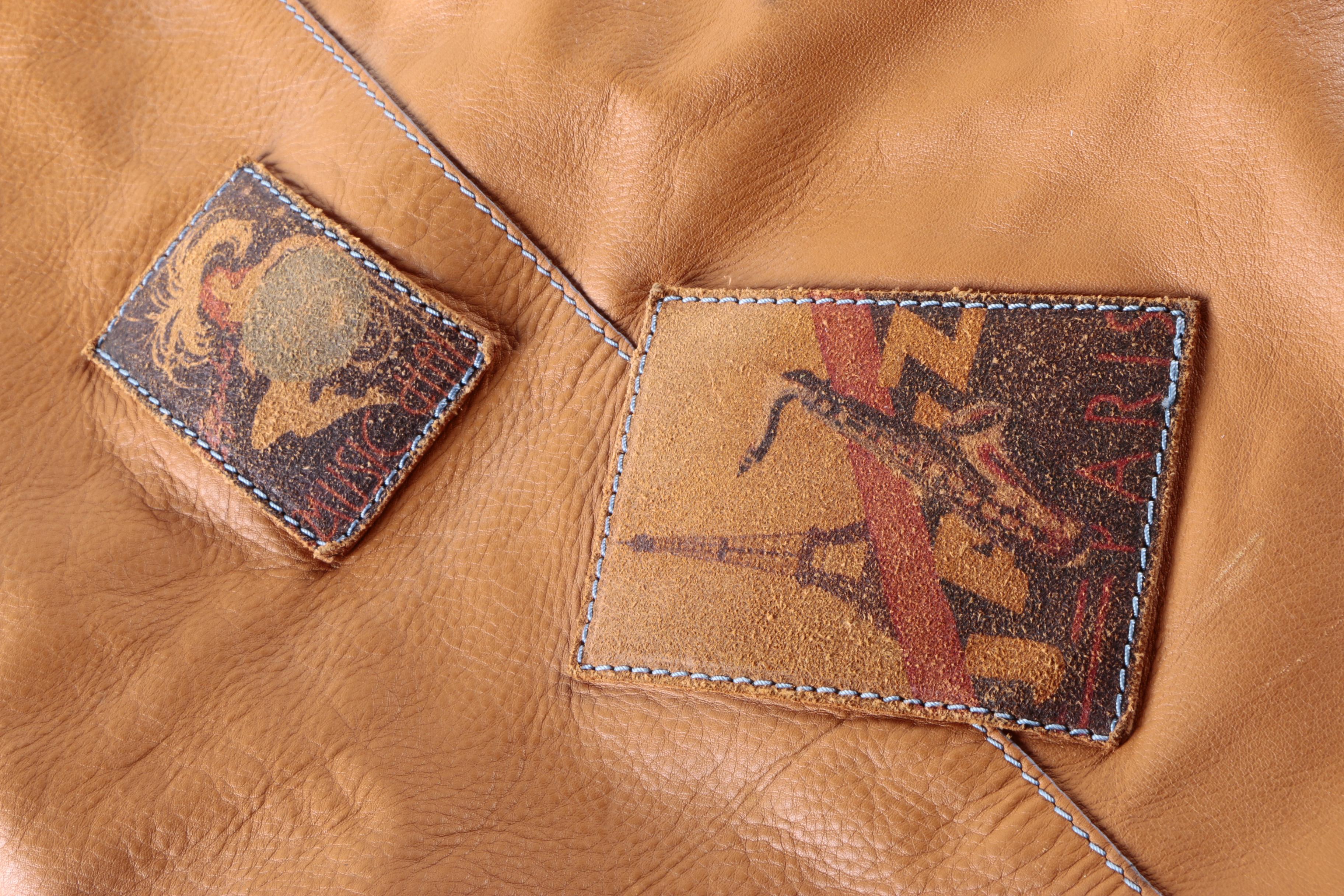 Italian Gabs Leather Tote Bag