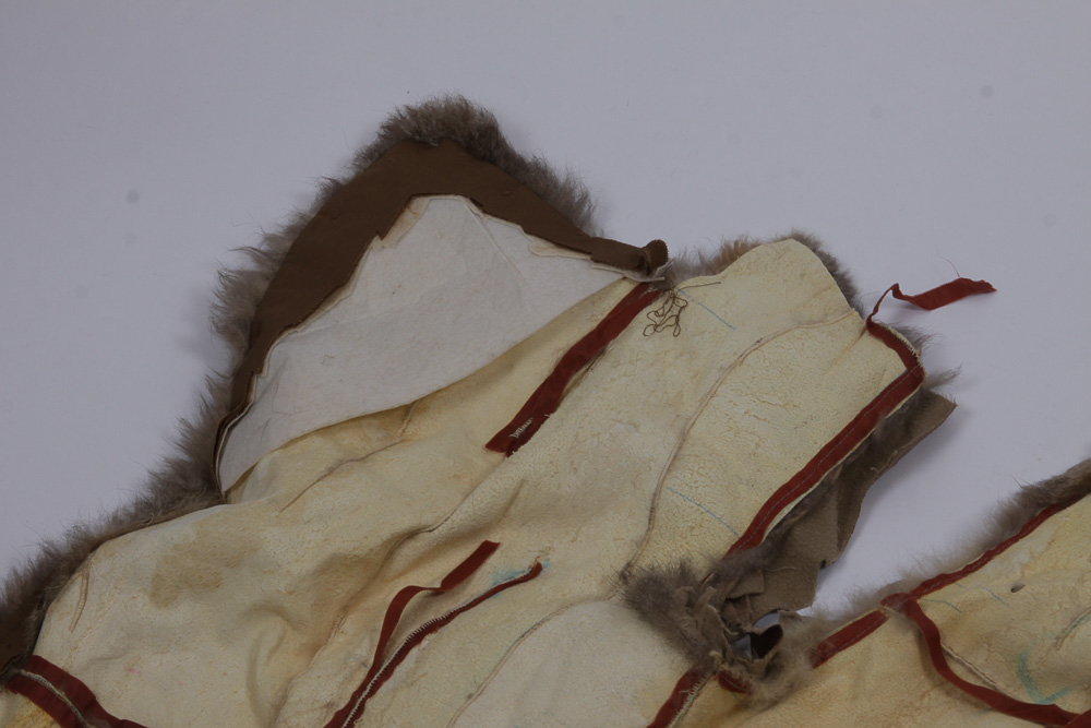 Vintage Australian Possum Hide with Collar