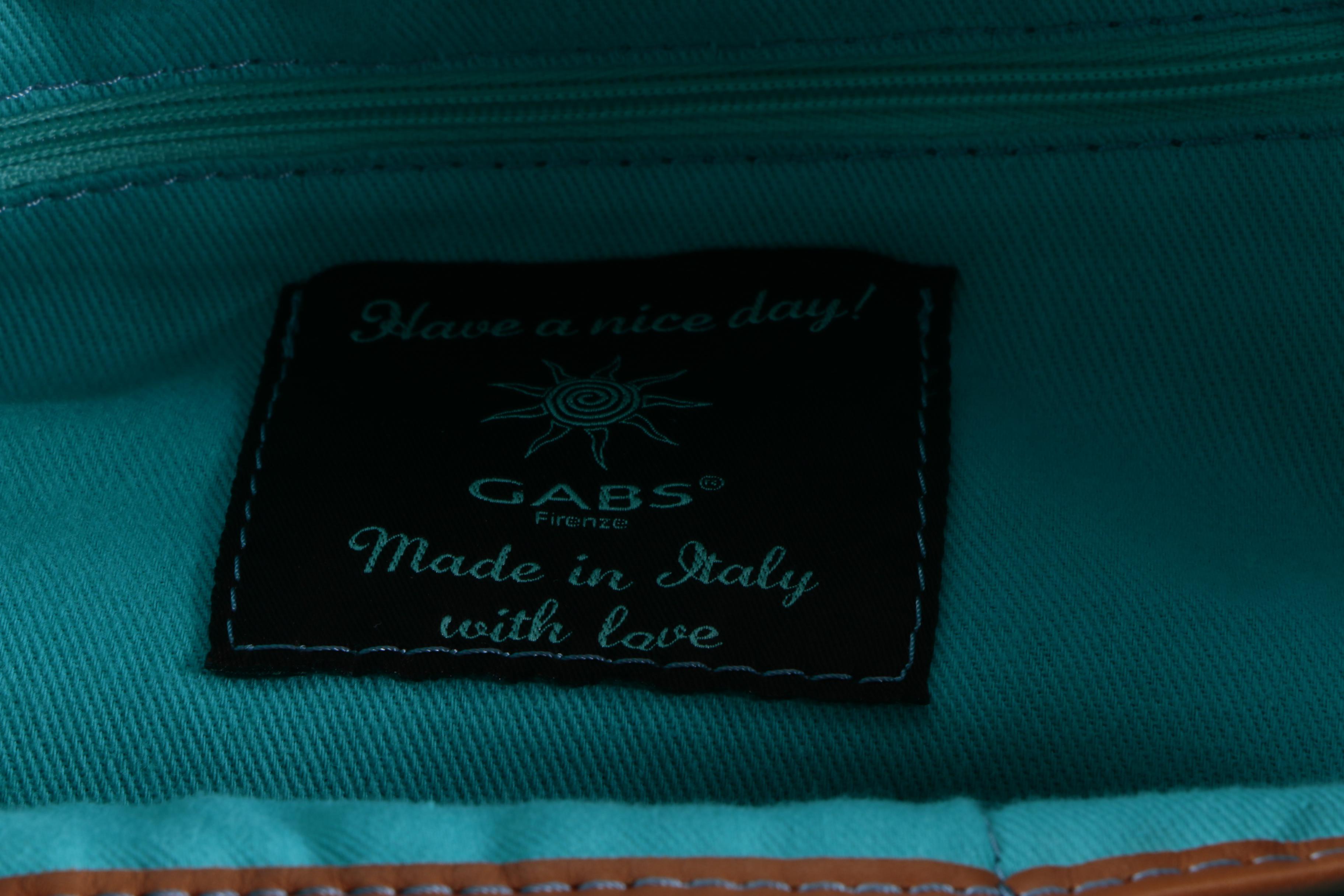 Italian Gabs Leather Tote Bag