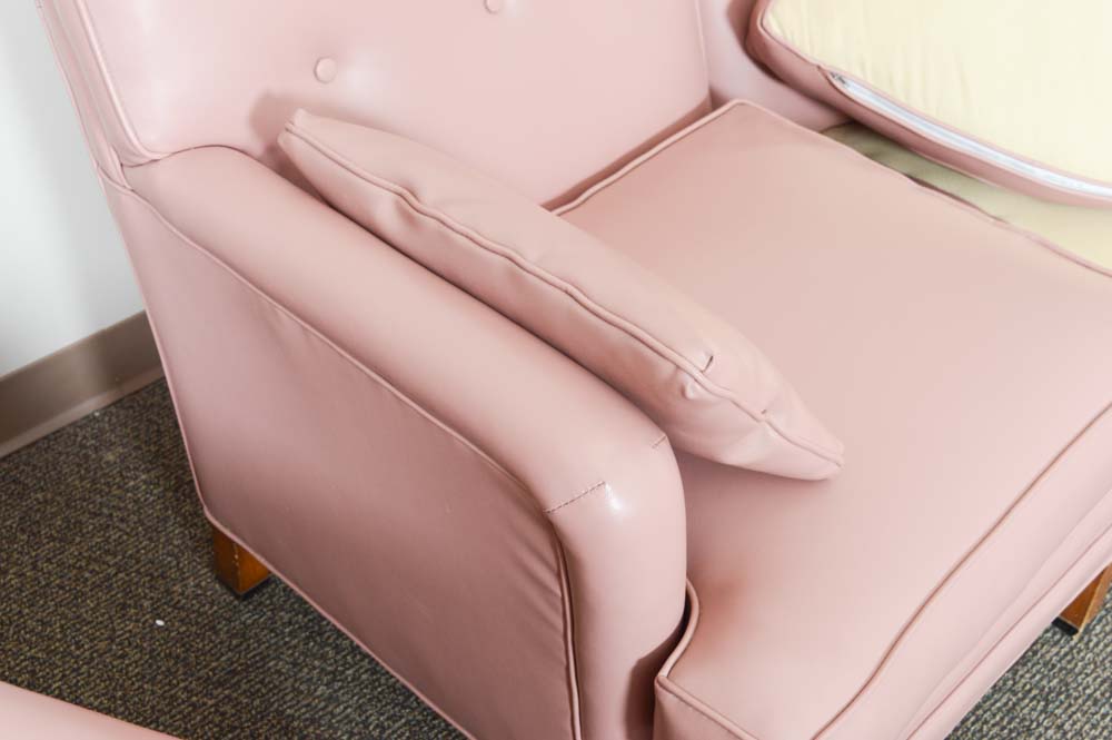 Vintage Mid-Century Recliner and Sectional Sofa Featuring La-Z-Boy