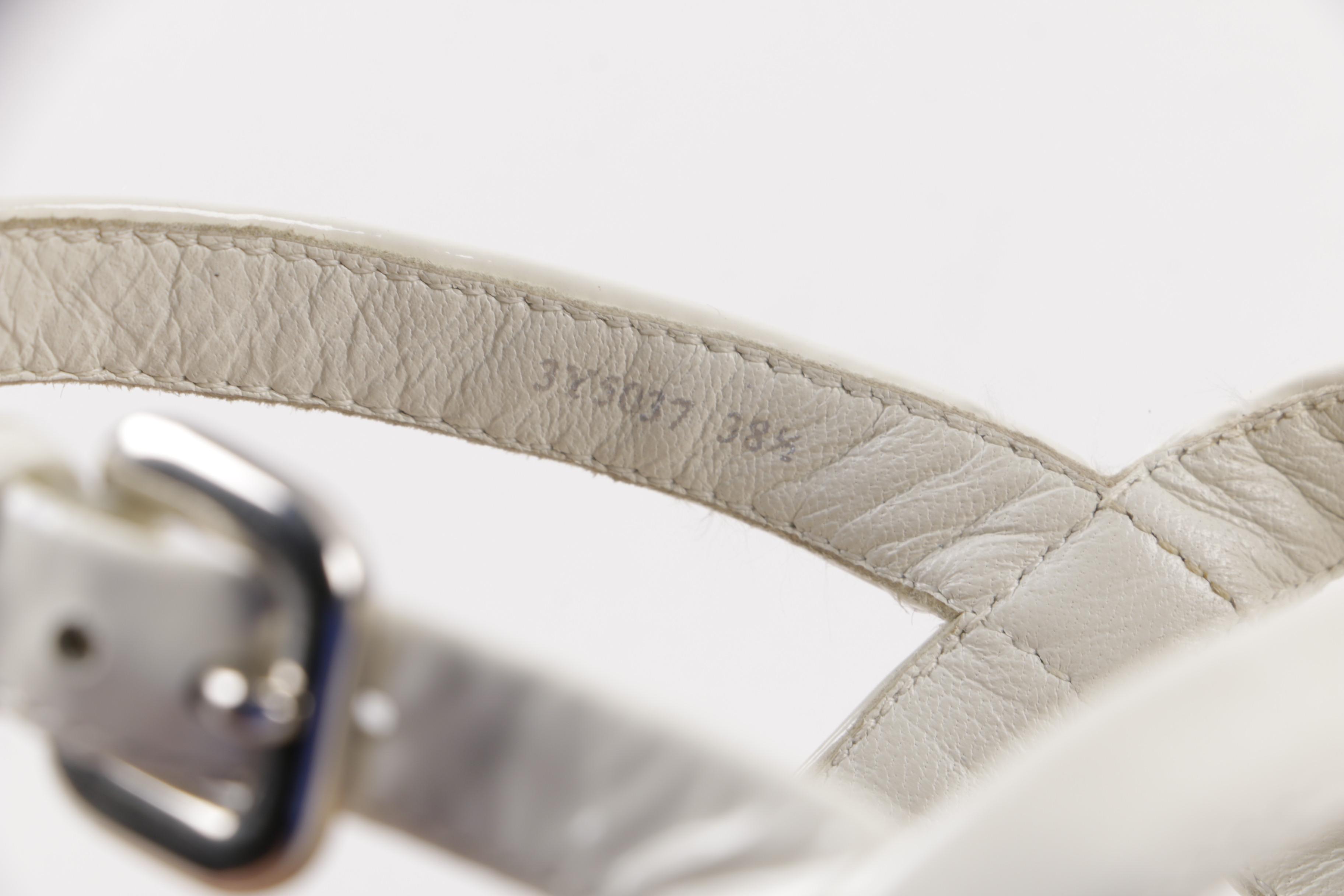 Prada Wedge Sandals with Rhinestones