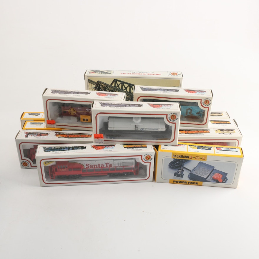 Collection of Bachmann HO Scale Model Trains