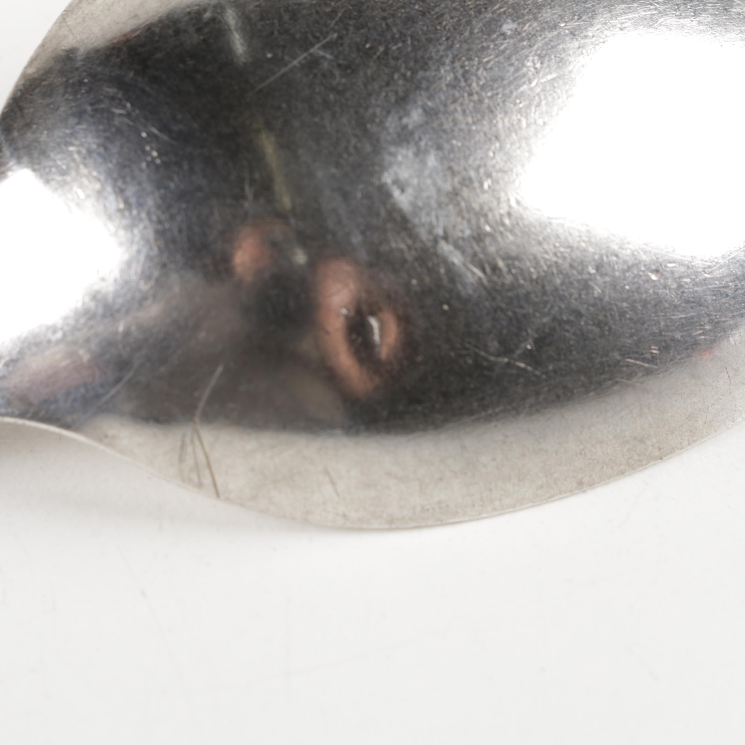 Whiting Manufacturing Co. "Heraldic" Sterling Silver Serving Spoon