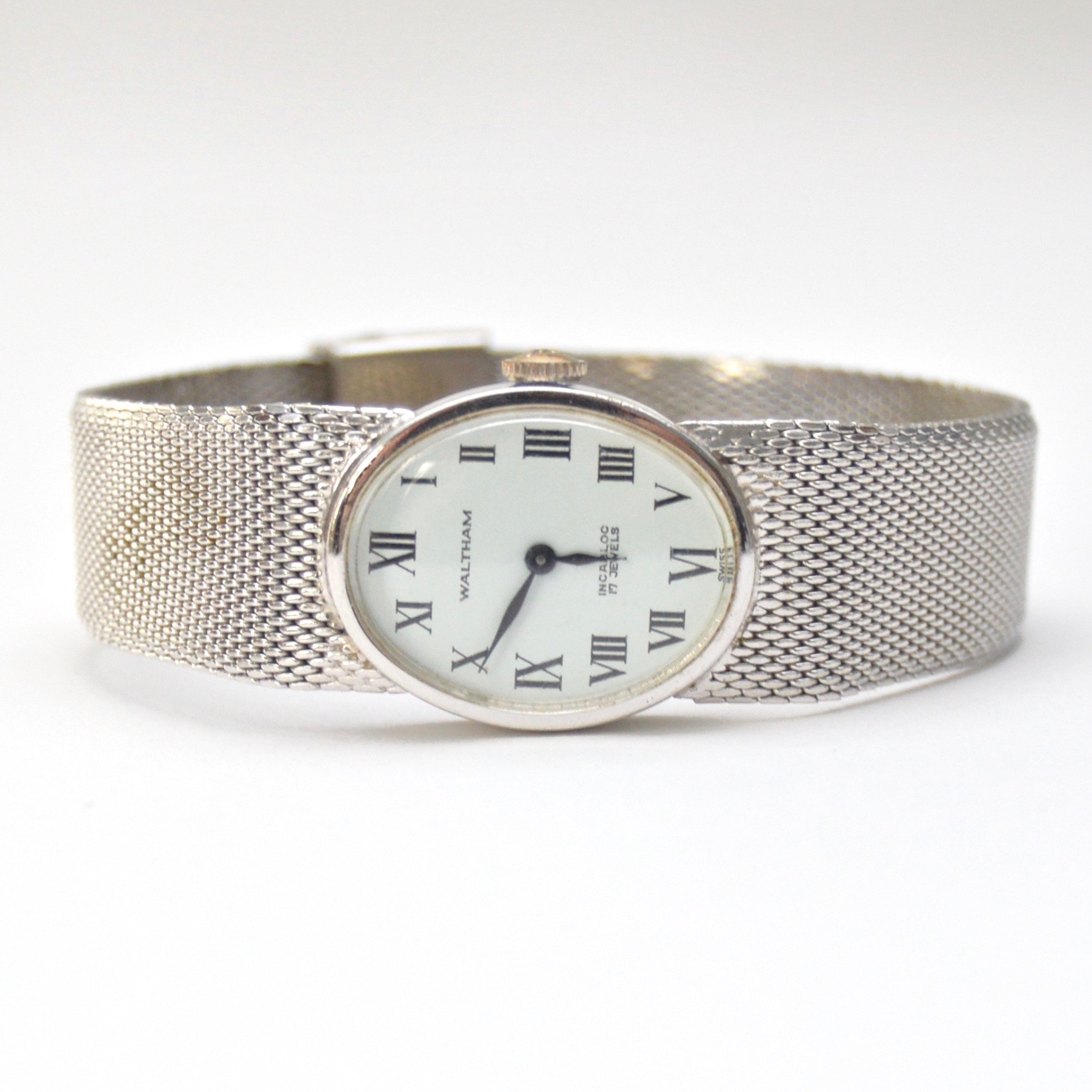 Waltham Watch with Mesh Band