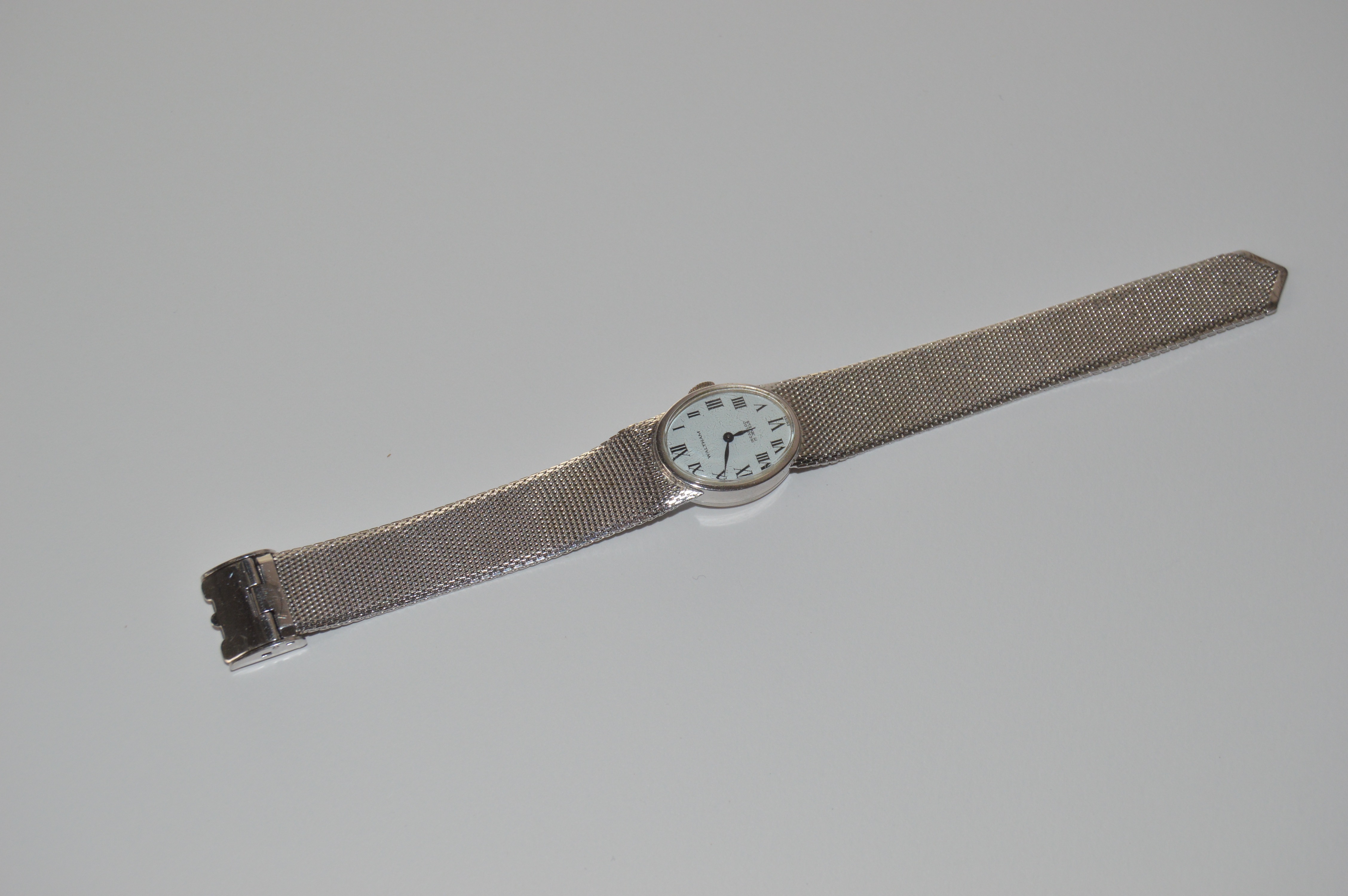 Waltham Watch with Mesh Band