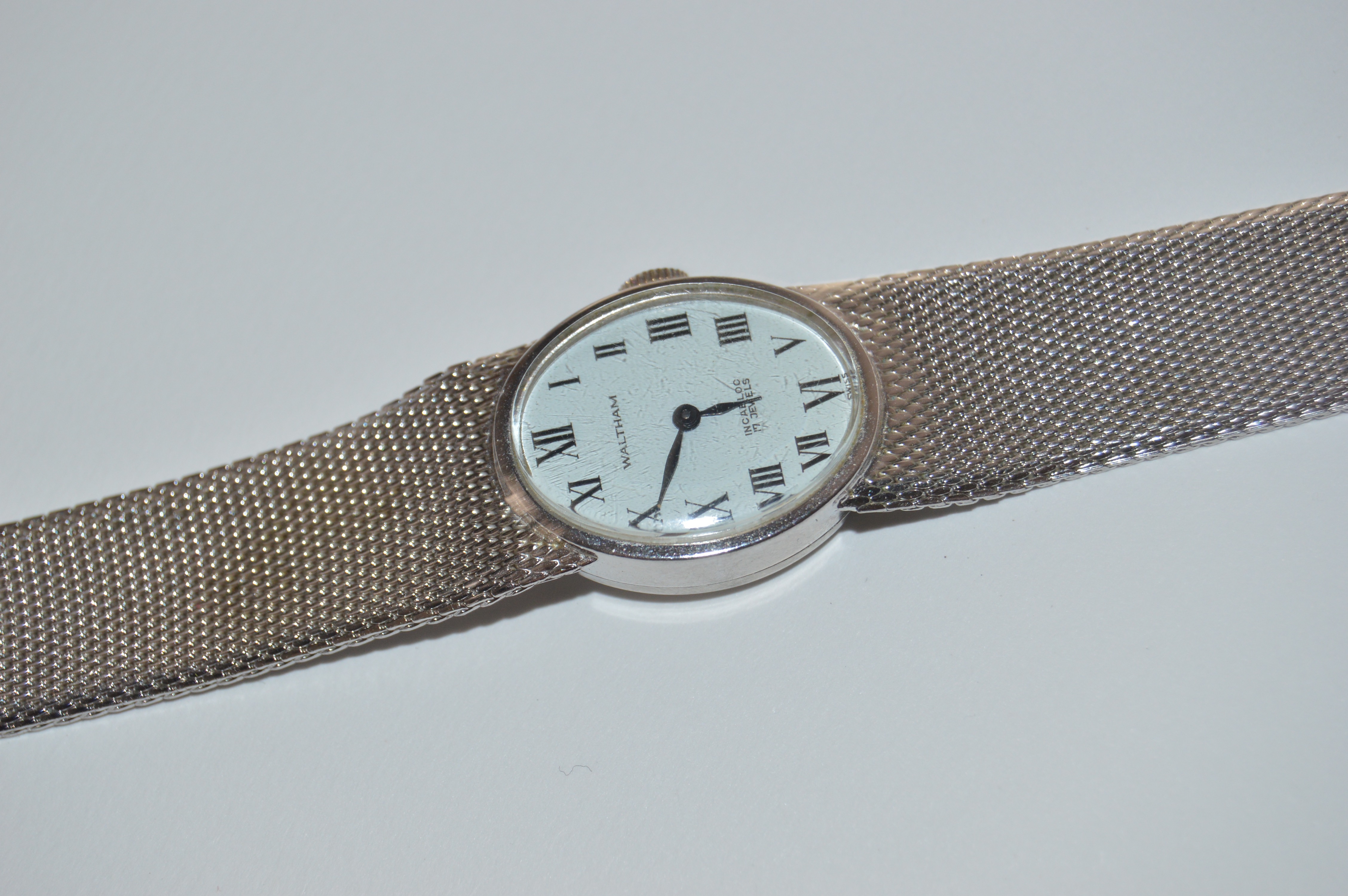 Waltham Watch with Mesh Band