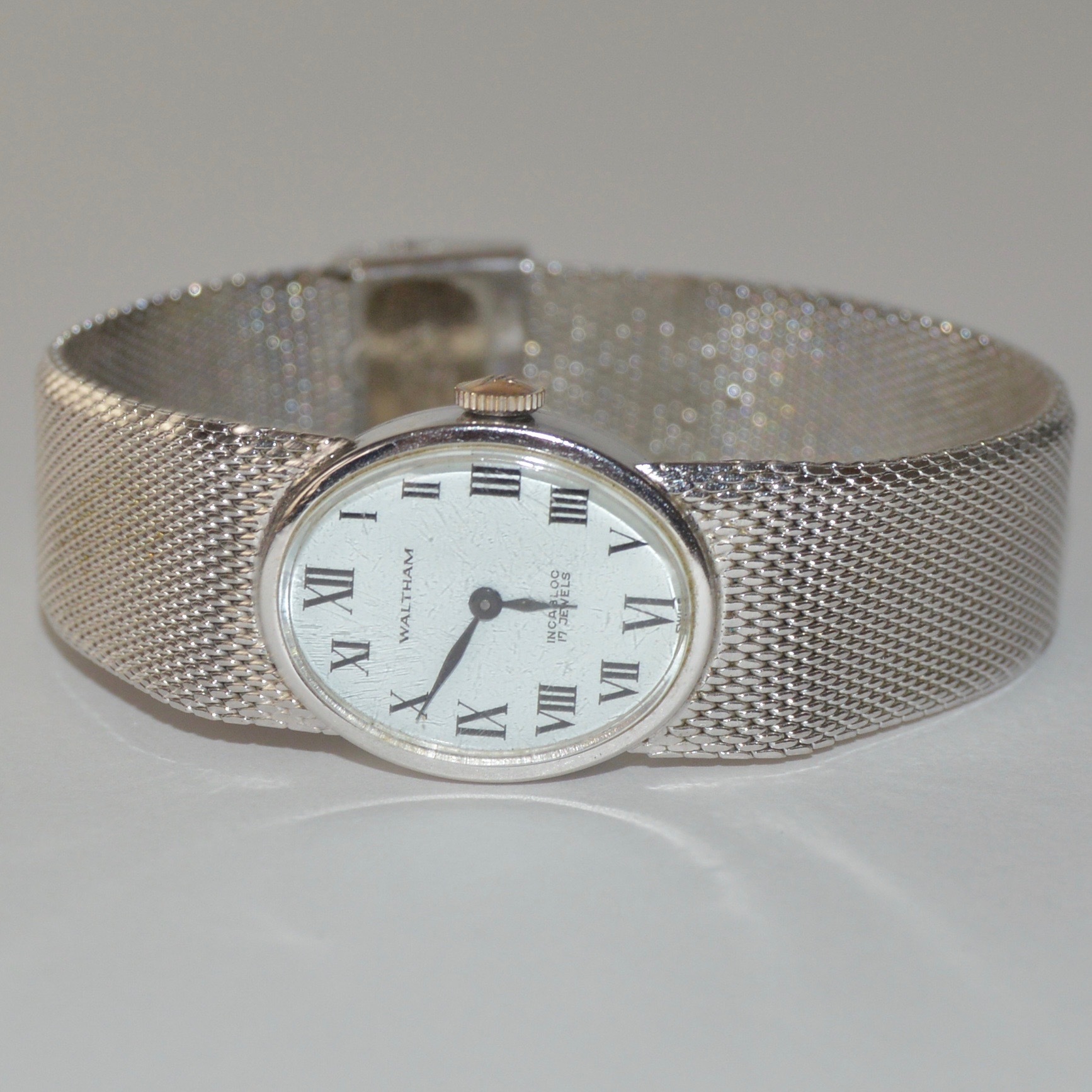 Waltham Watch with Mesh Band