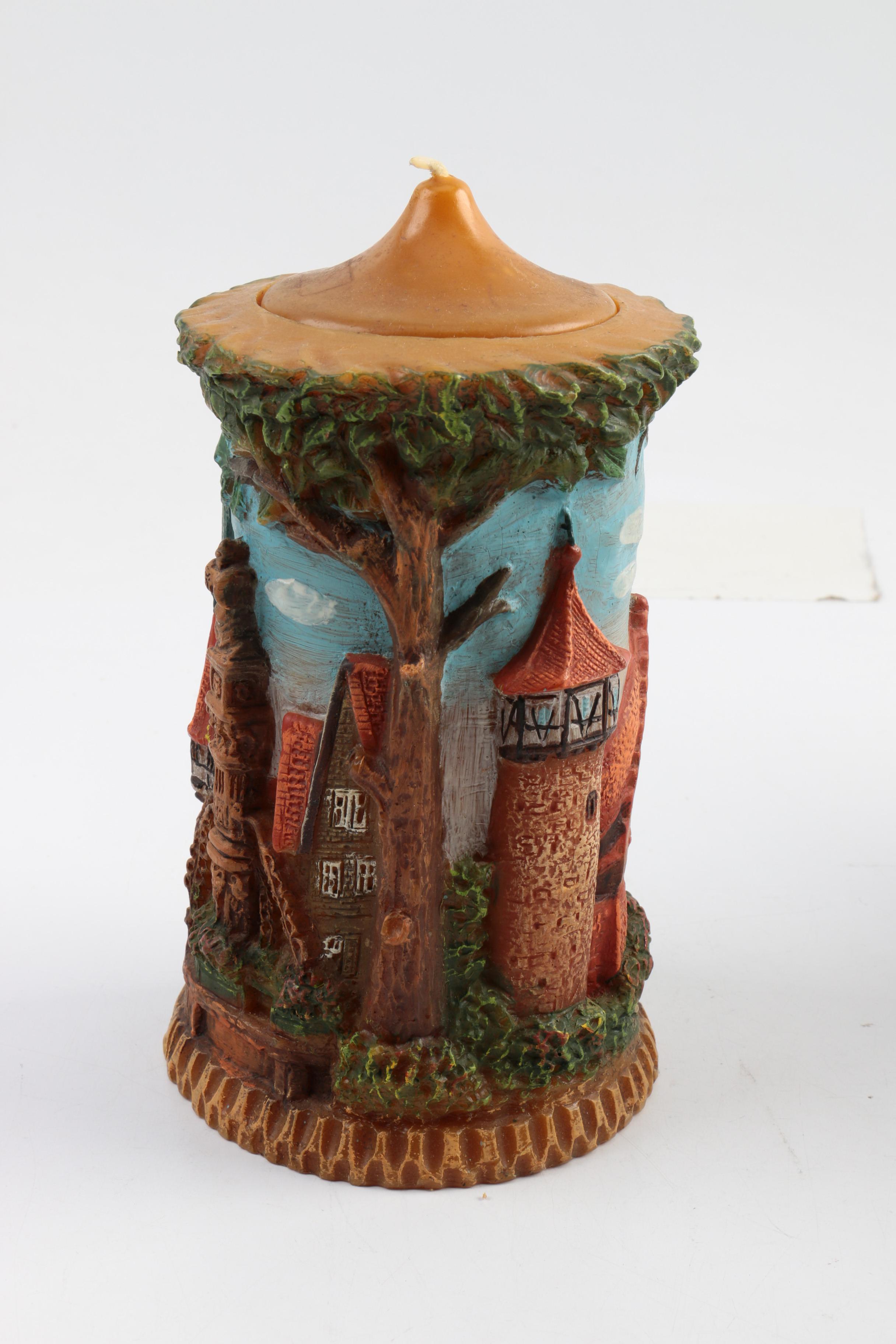 German Carved Candles