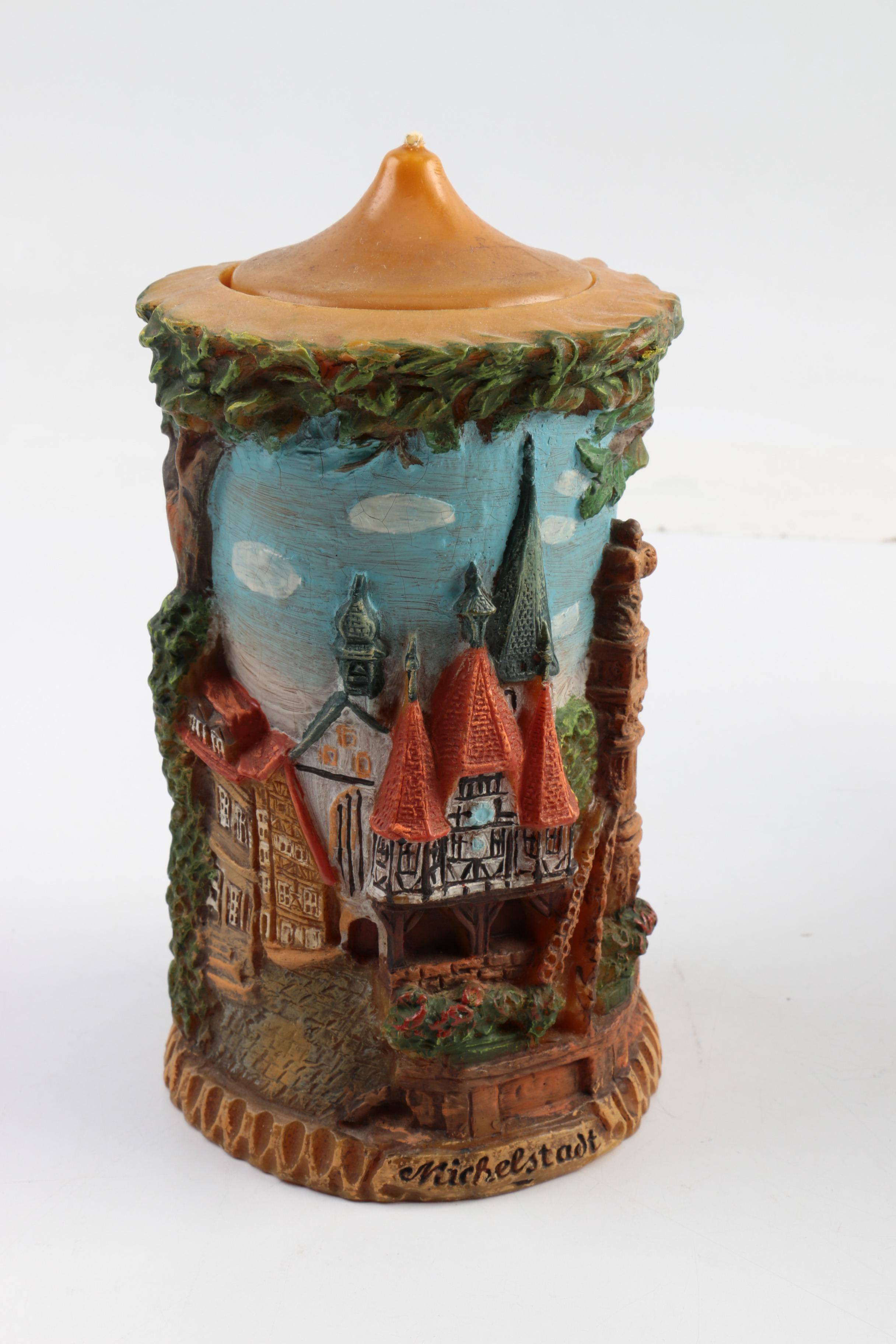 German Carved Candles